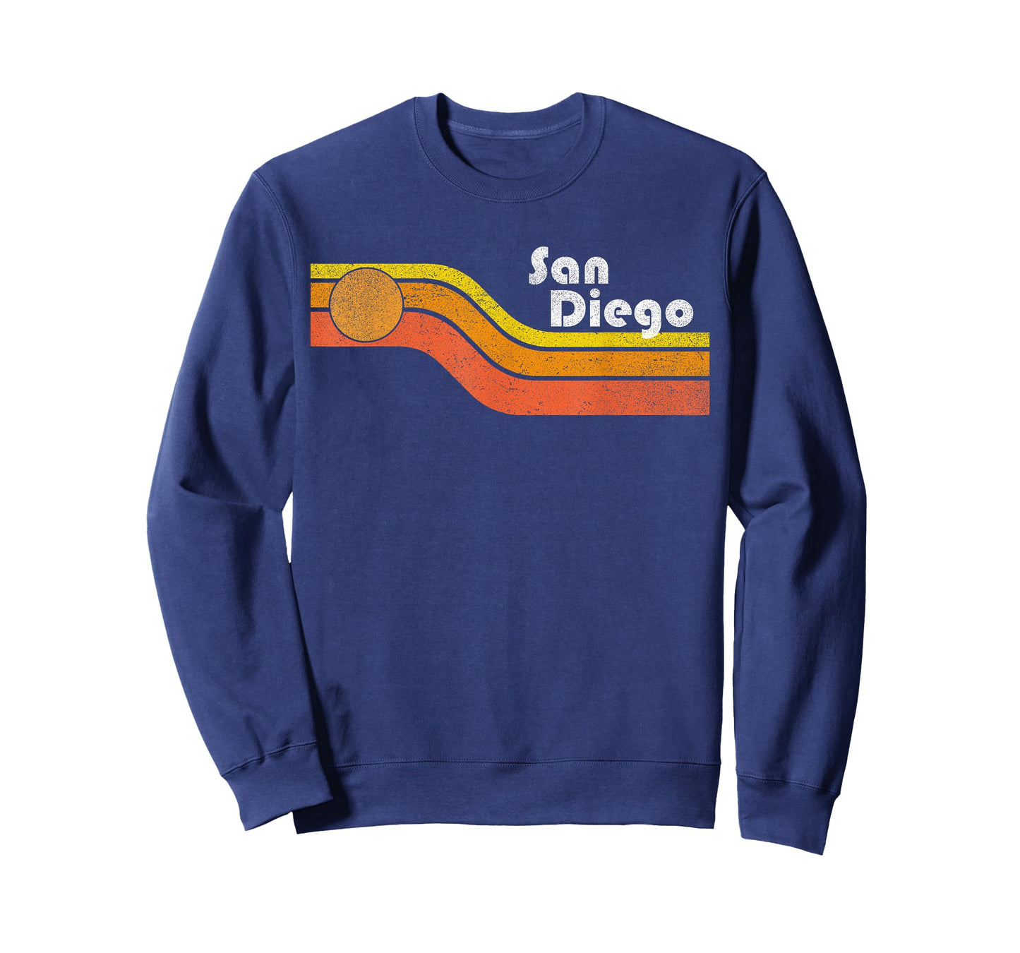 San Diego - Vintage Men Women 70s 80s Graphic Cool Retro T-Shirt