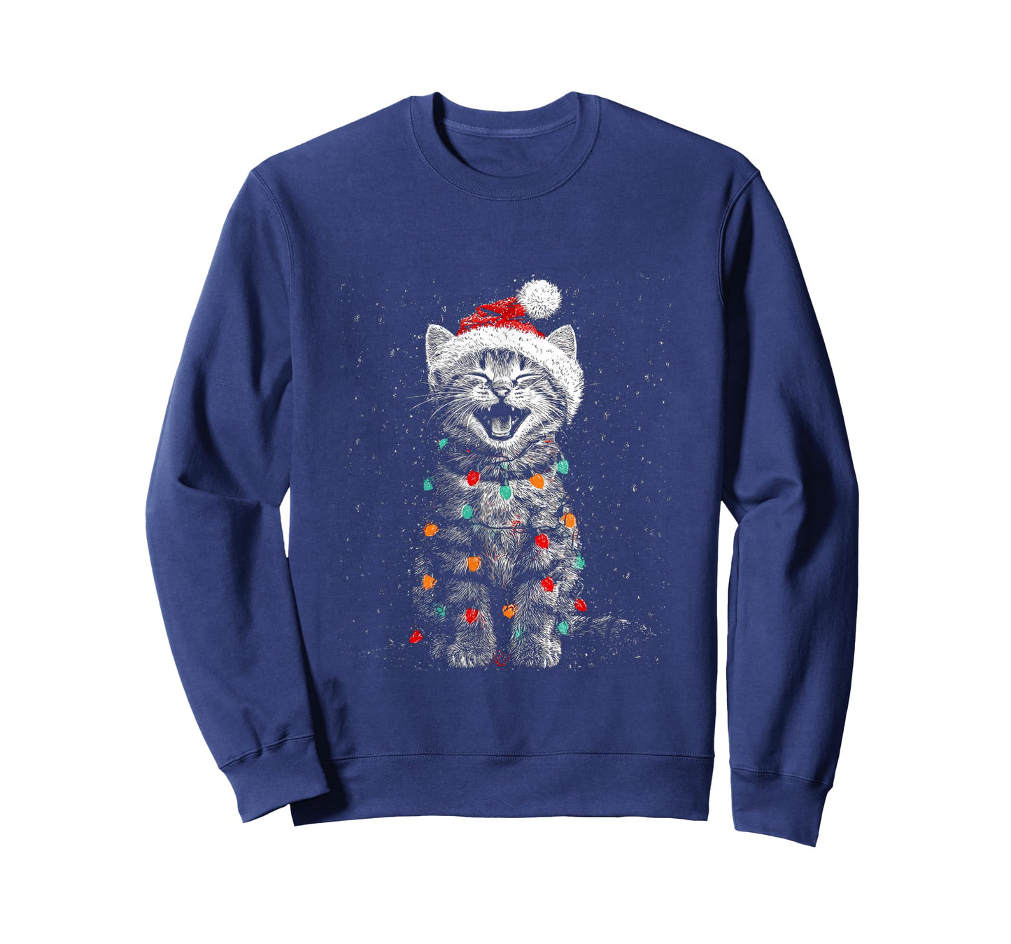 Christmas Funny Cat T-Shirt