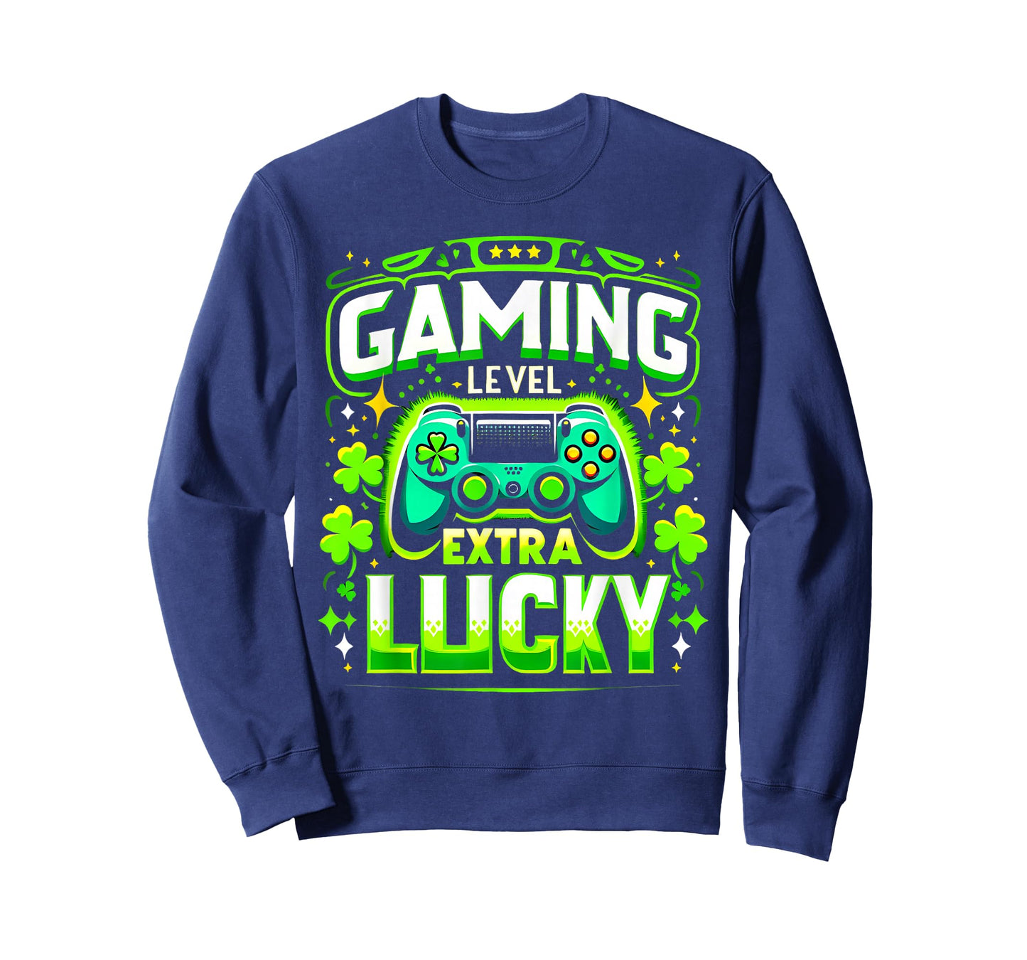 Gamer St Patricks Day Boys Video Games St Pats Gaming T-Shirt
