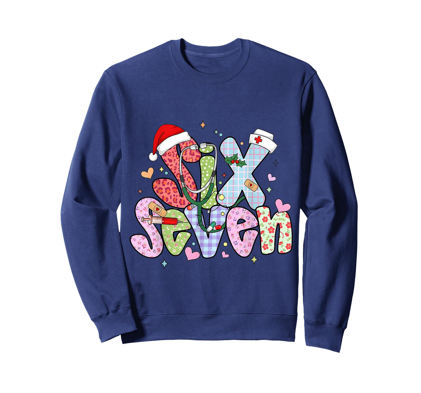 67 Meme six Seven Nurse Christmas Funny Nursing Women Girls T-Shirt