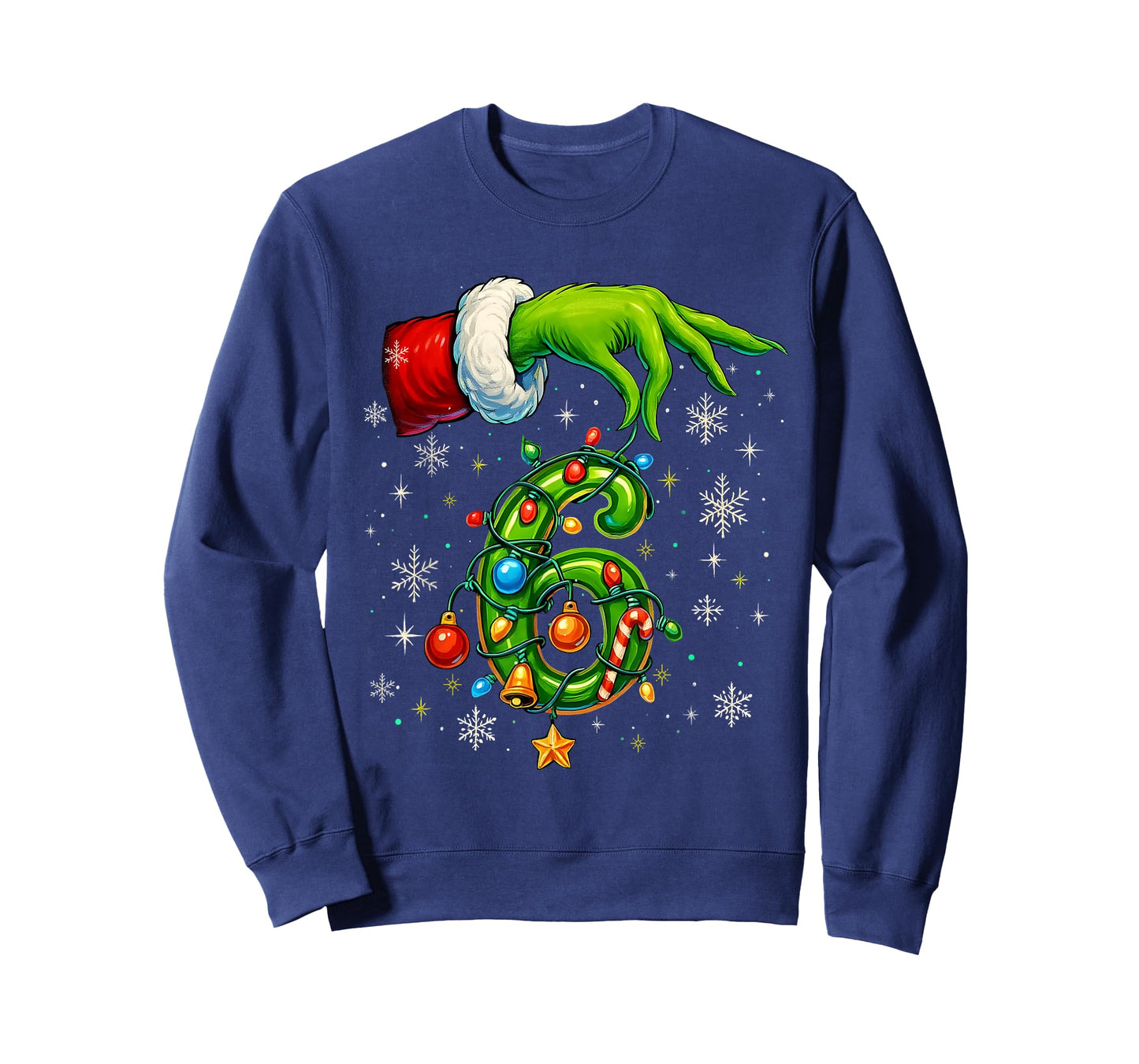 Six Seven 67 Meme Funny Christmas Couple Matching T-Shirt