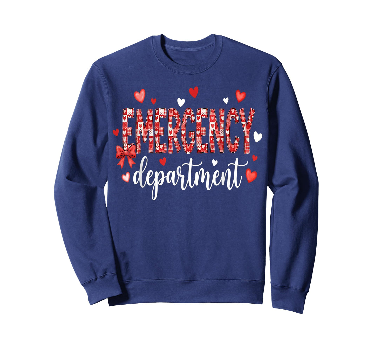 Cute Emergency Department Valentine ER Valentines Nurse T-Shirt
