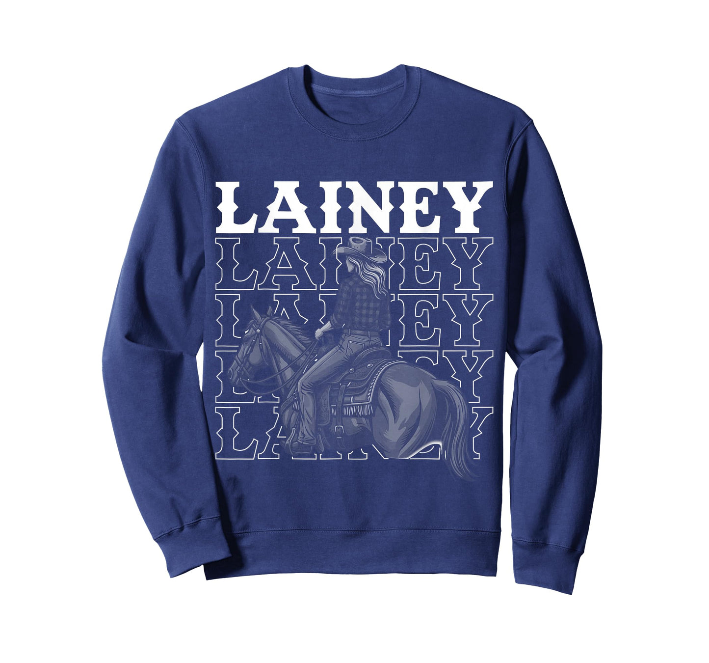 Retro Lainey Name Girl Personalized | Lainey Cowgirl T-Shirt