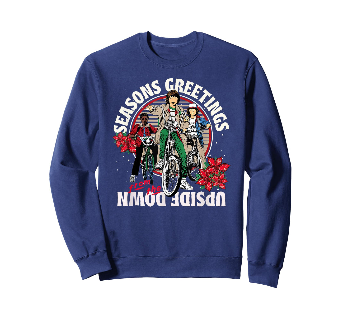 Stranger Things Christmas Greetings from The Upside Down T-Shirt
