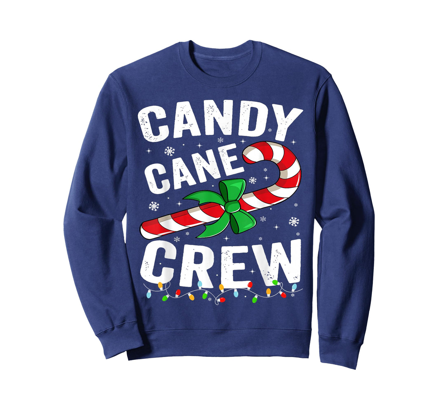 Candy Cane Crew Funny Christmas Candy Lover X-mas T-Shirt