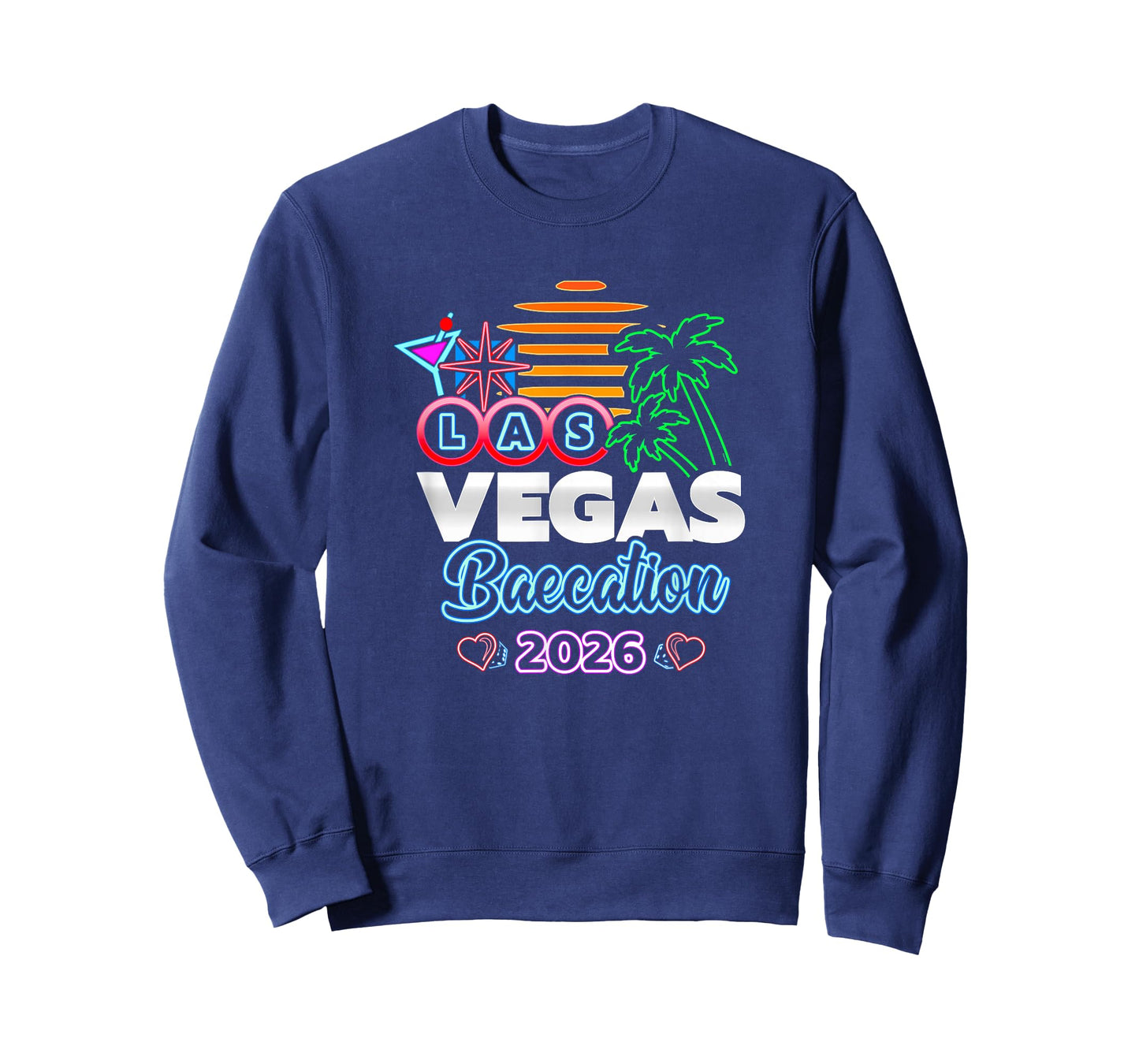 Las Vegas Couples Vacation - Vegas Baecation 2026 T-Shirt