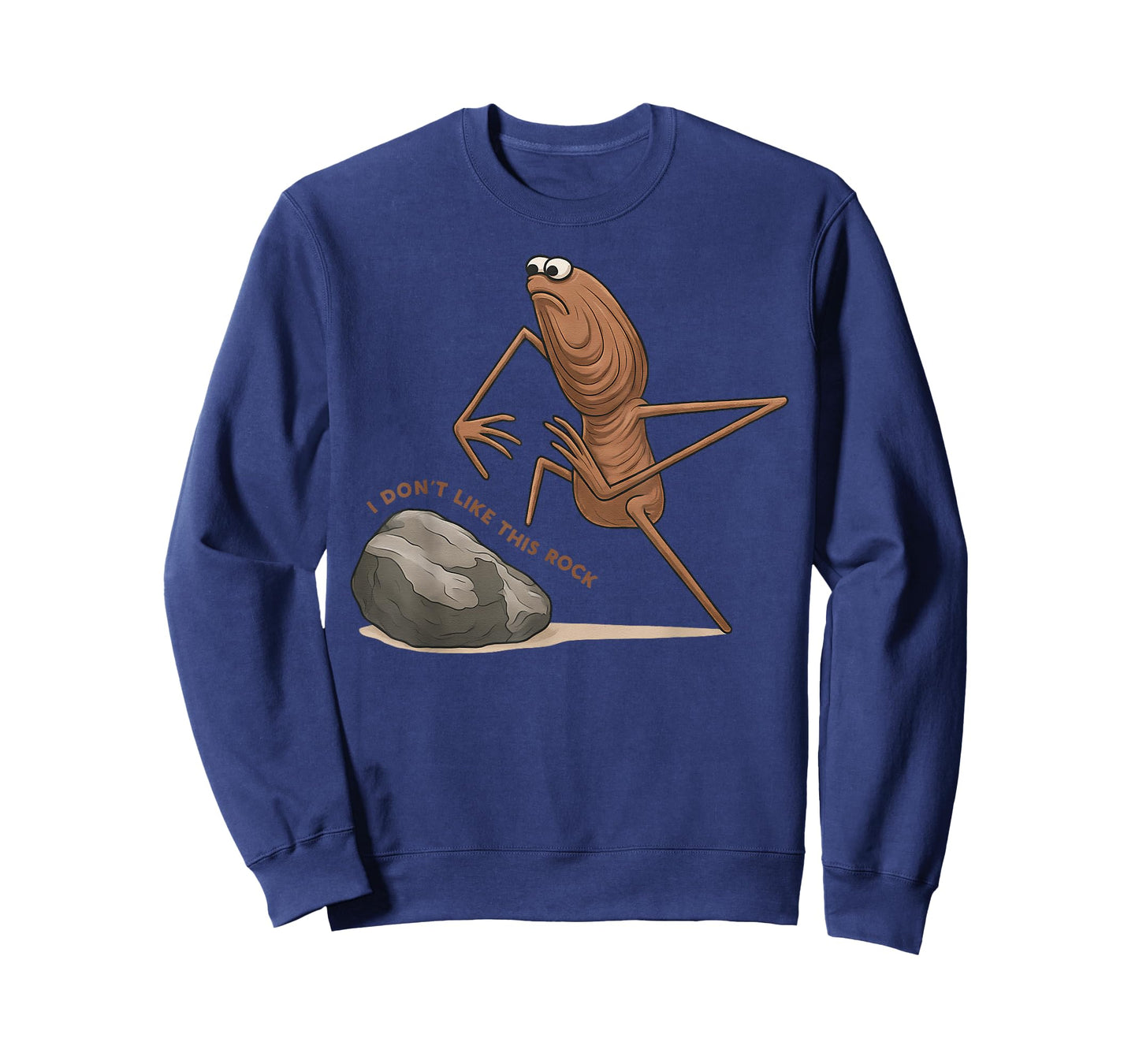Funny Marcus The Worm I Don't Like This Rock Meme T-Shirt