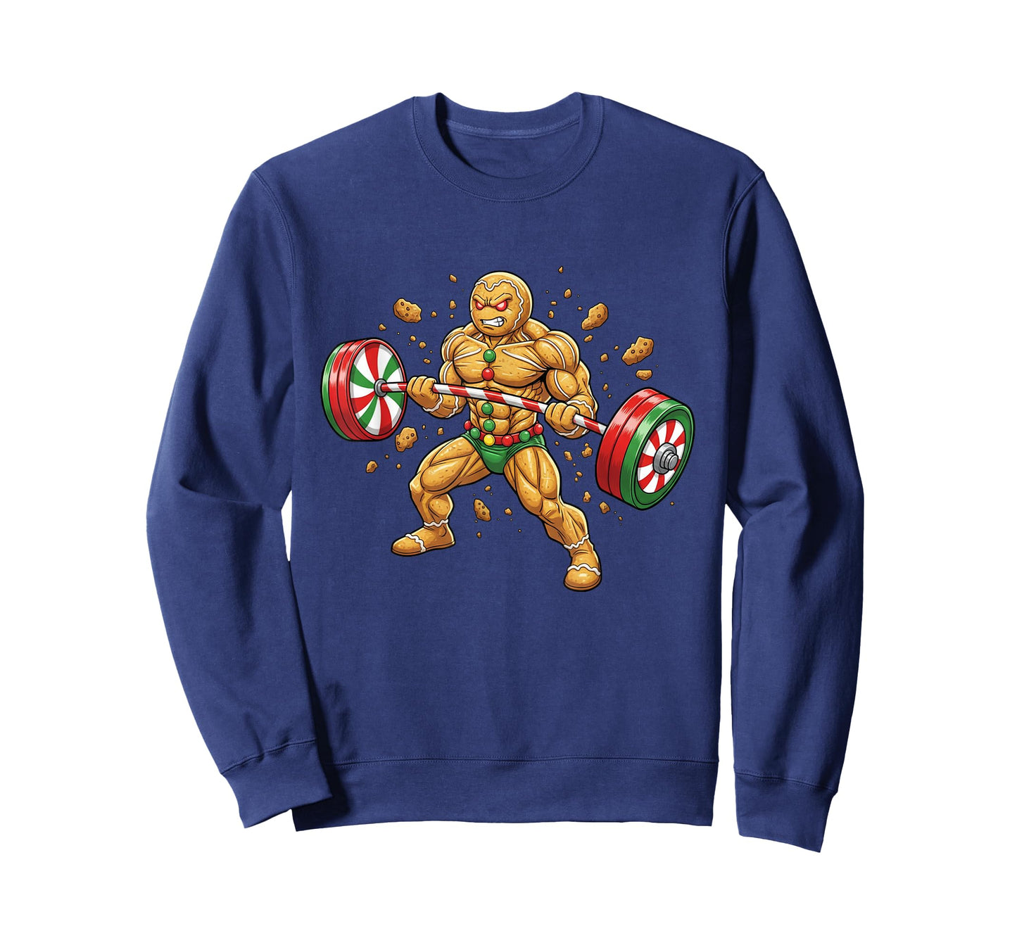 Christmas Gym Gingerbread Gingershred Xmas Workout Men Women T-Shirt