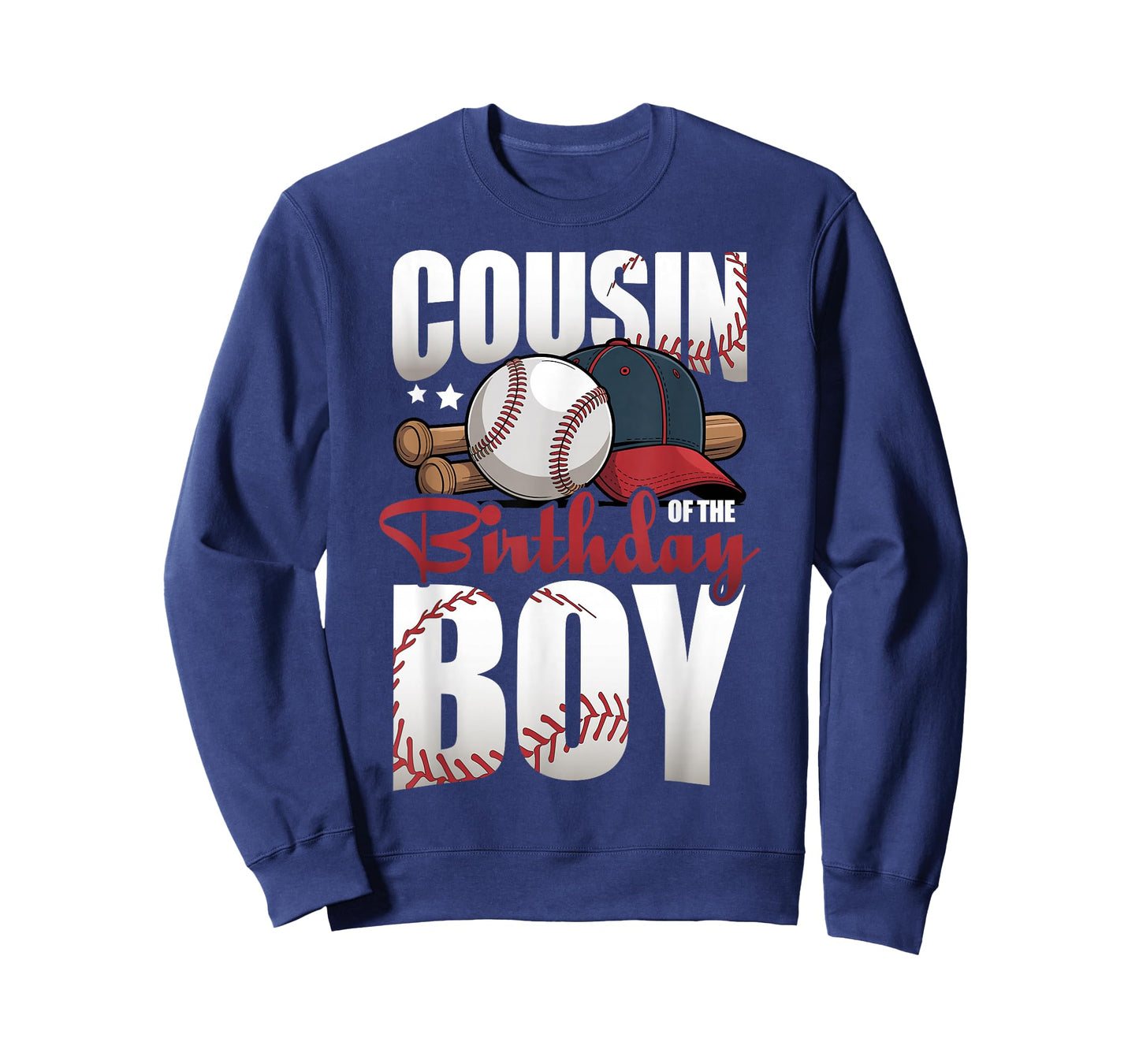 Cousin of The Birthday Boy Matching Baseball Birthday T-Shirt