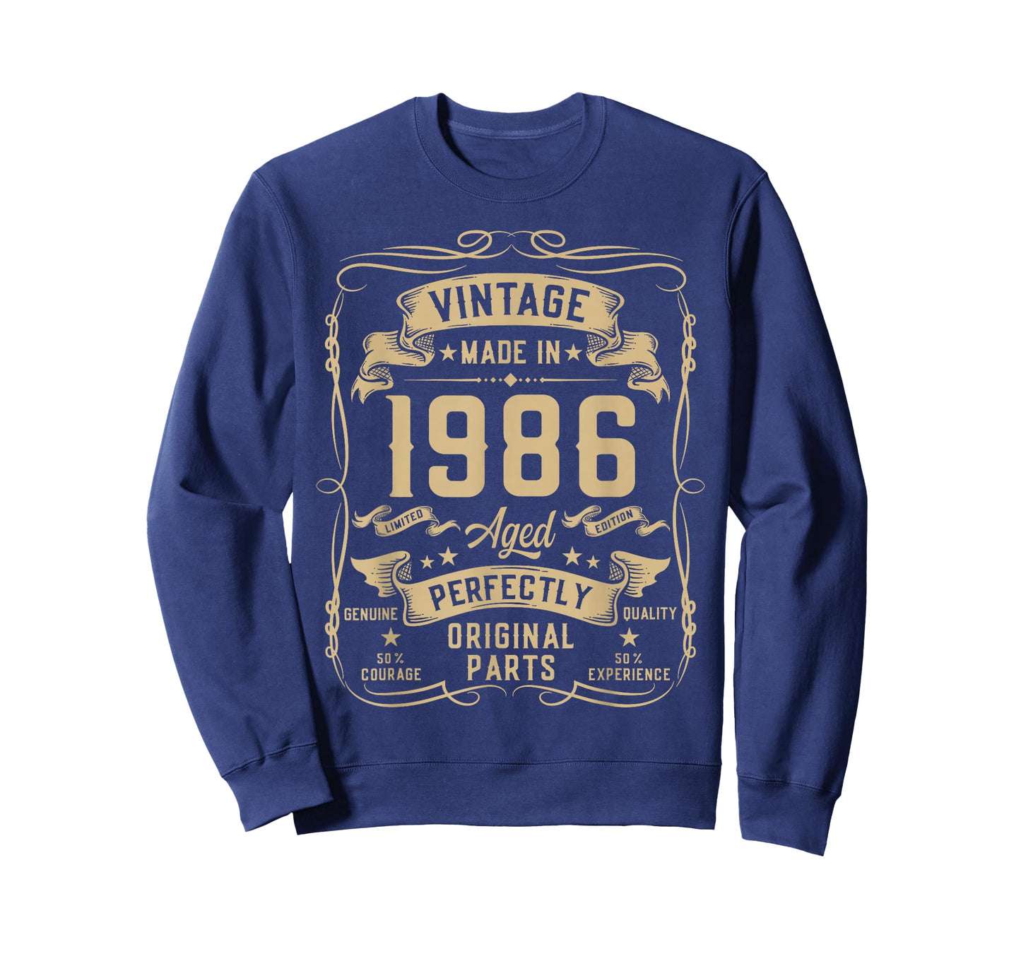 Vintage 1986 40yr 40th Birthday Gifts for Men 40 Years Old T-Shirt