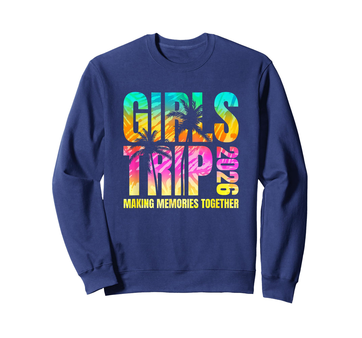 Girls Trip 2026 Vacation Weekend Matching Beach Summer T-Shirt