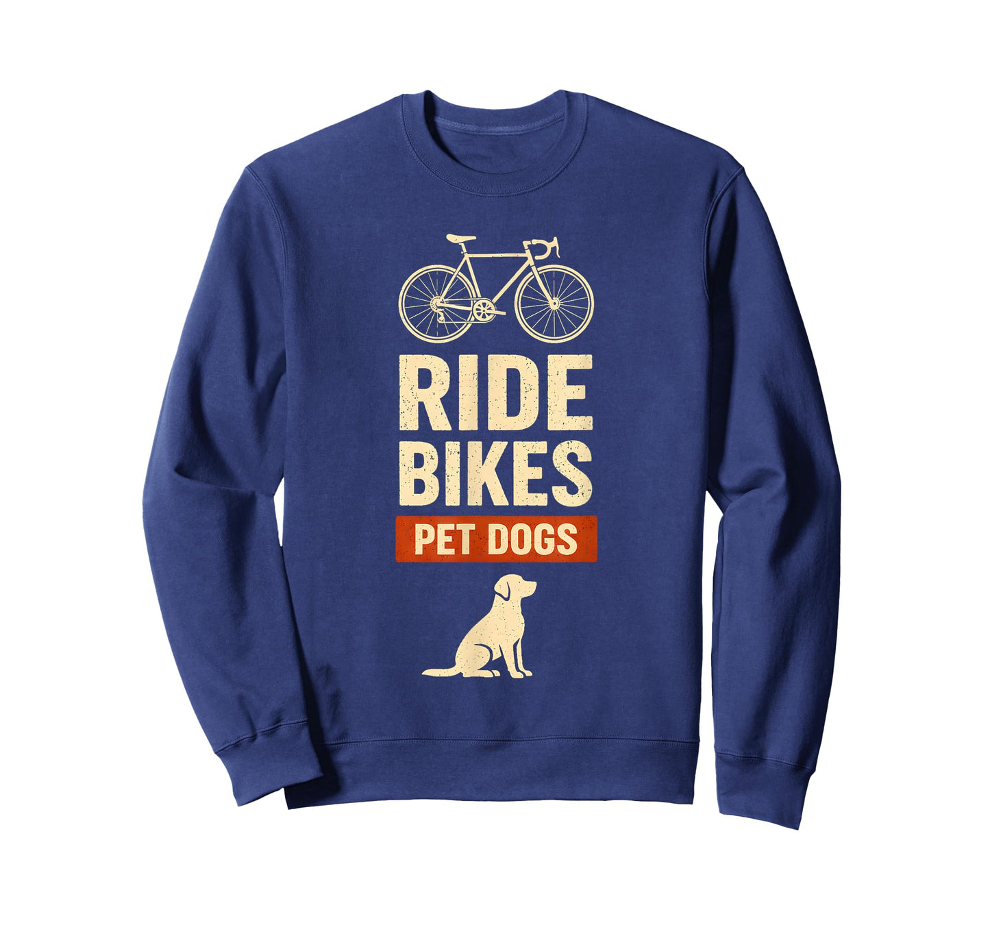 Ride Bikes Pet Dogs Bicycle Cycling Biking Dog Lover T-Shirt