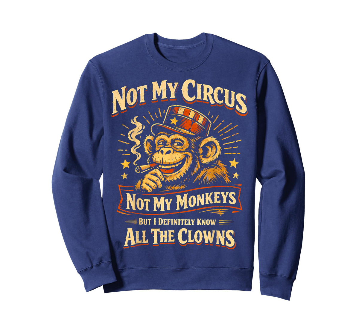 Not My Circus Not My Monkeys But I Know All The Clowns Funny T-Shirt