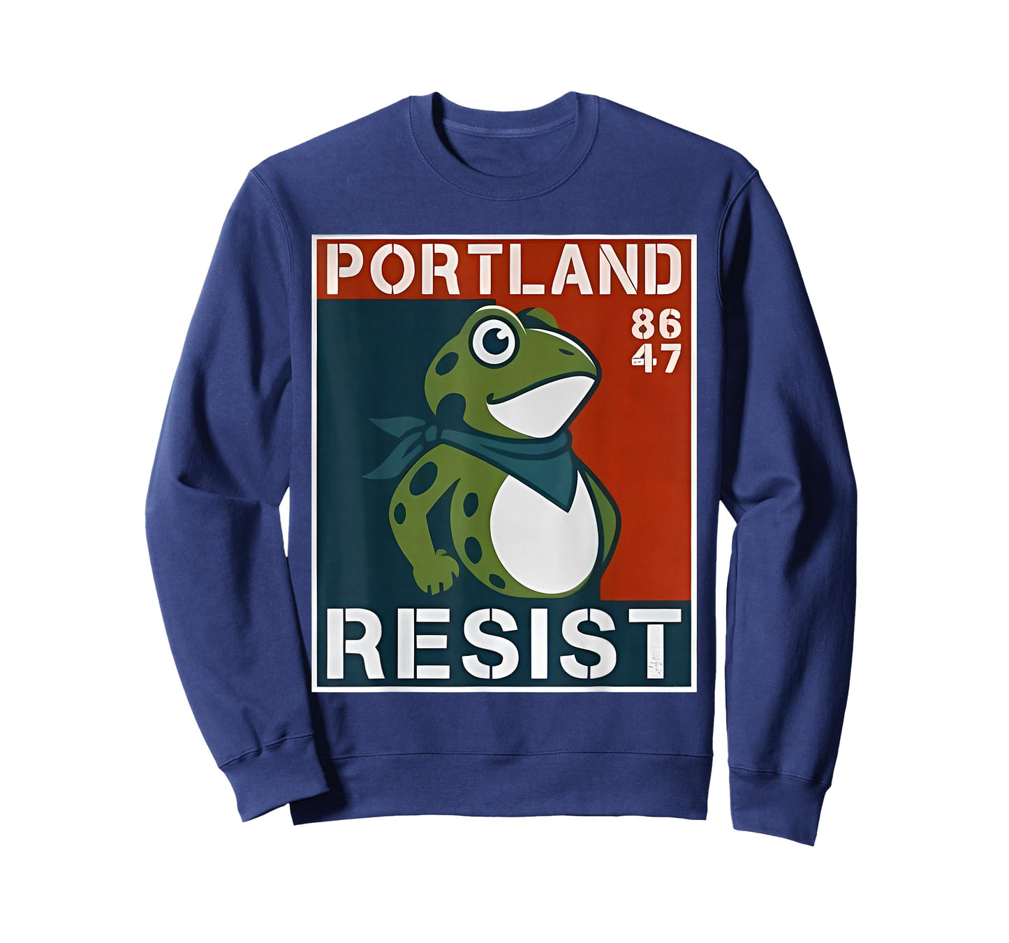 86 47 Portland Frogs Resist T-Shirt