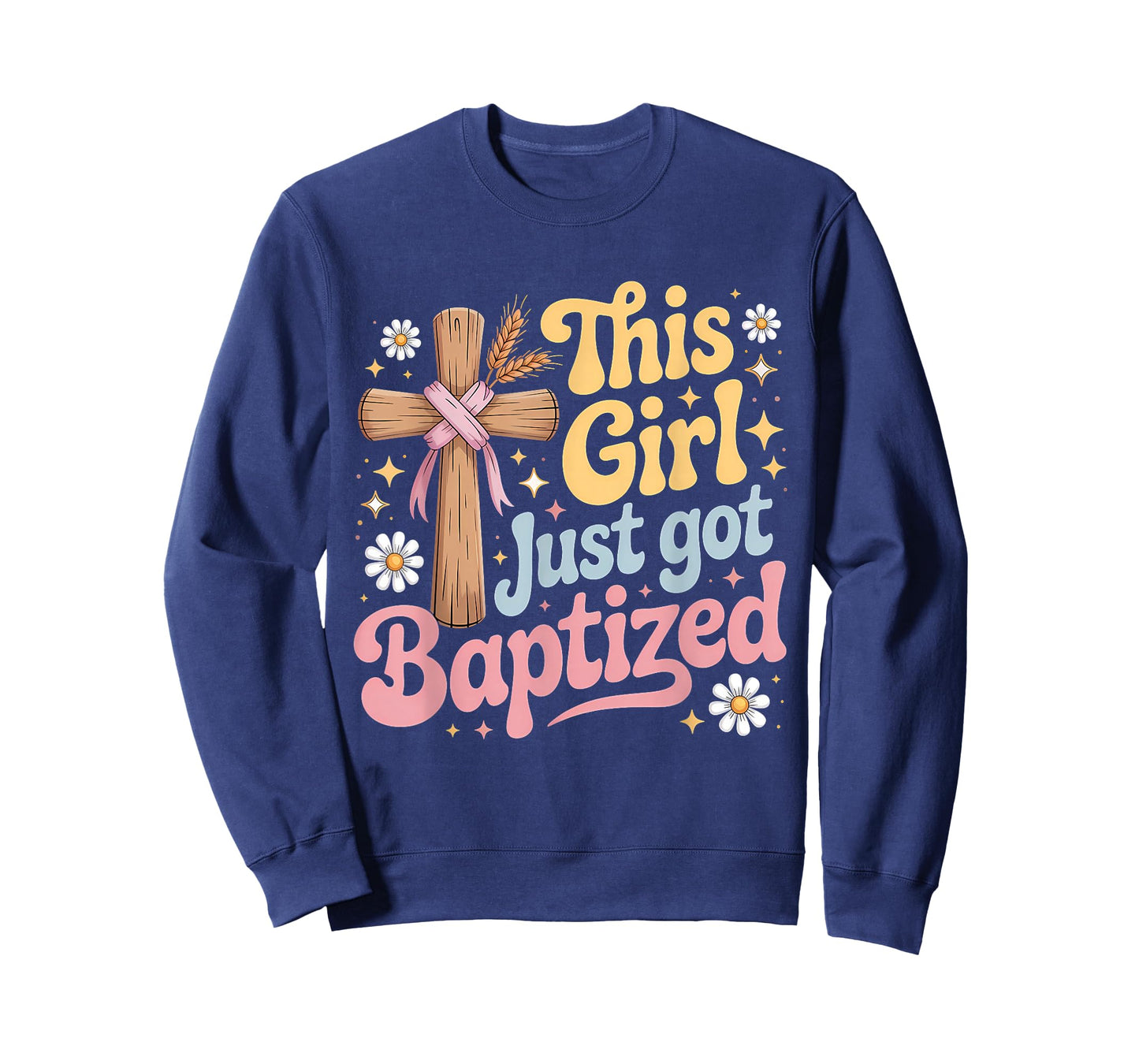 This Girl Just Got Baptized Christian Baptism Religious T-Shirt