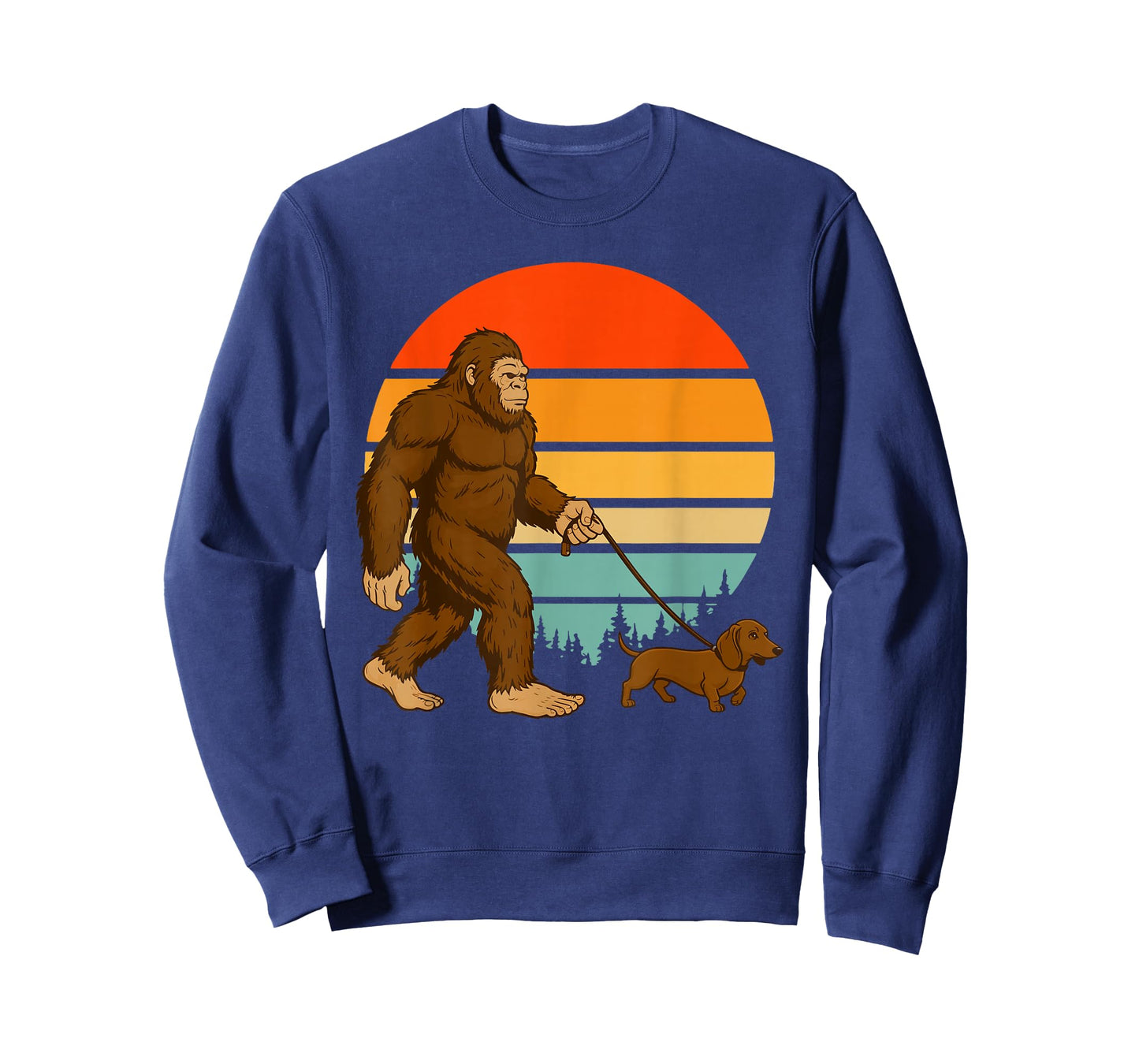 Bigfoot Dachshund Weiner Dog T-Shirt