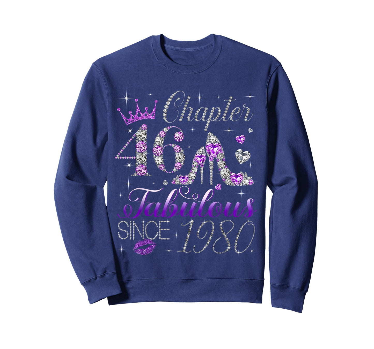 Chapter 46 Fabulous Since 1980 46Th Birthday Women Girls T-Shirt