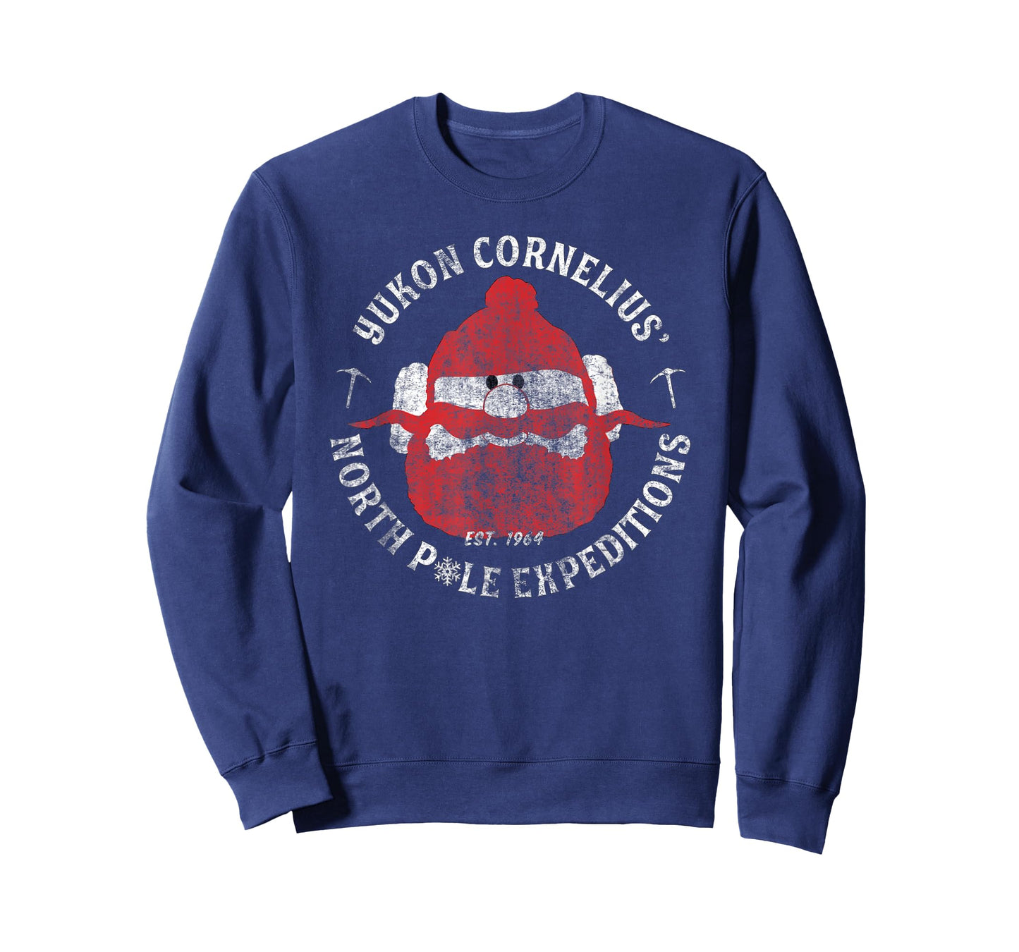 Christmas Explorer Vintage Throwback Cartoon T-Shirt