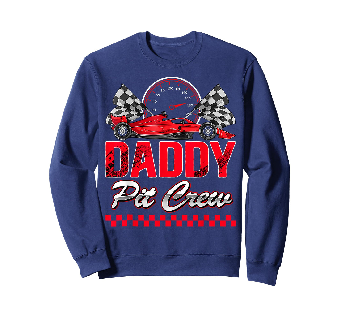 Daddy Pit Crew Racing Family Race Car Birthday Boy T-Shirt
