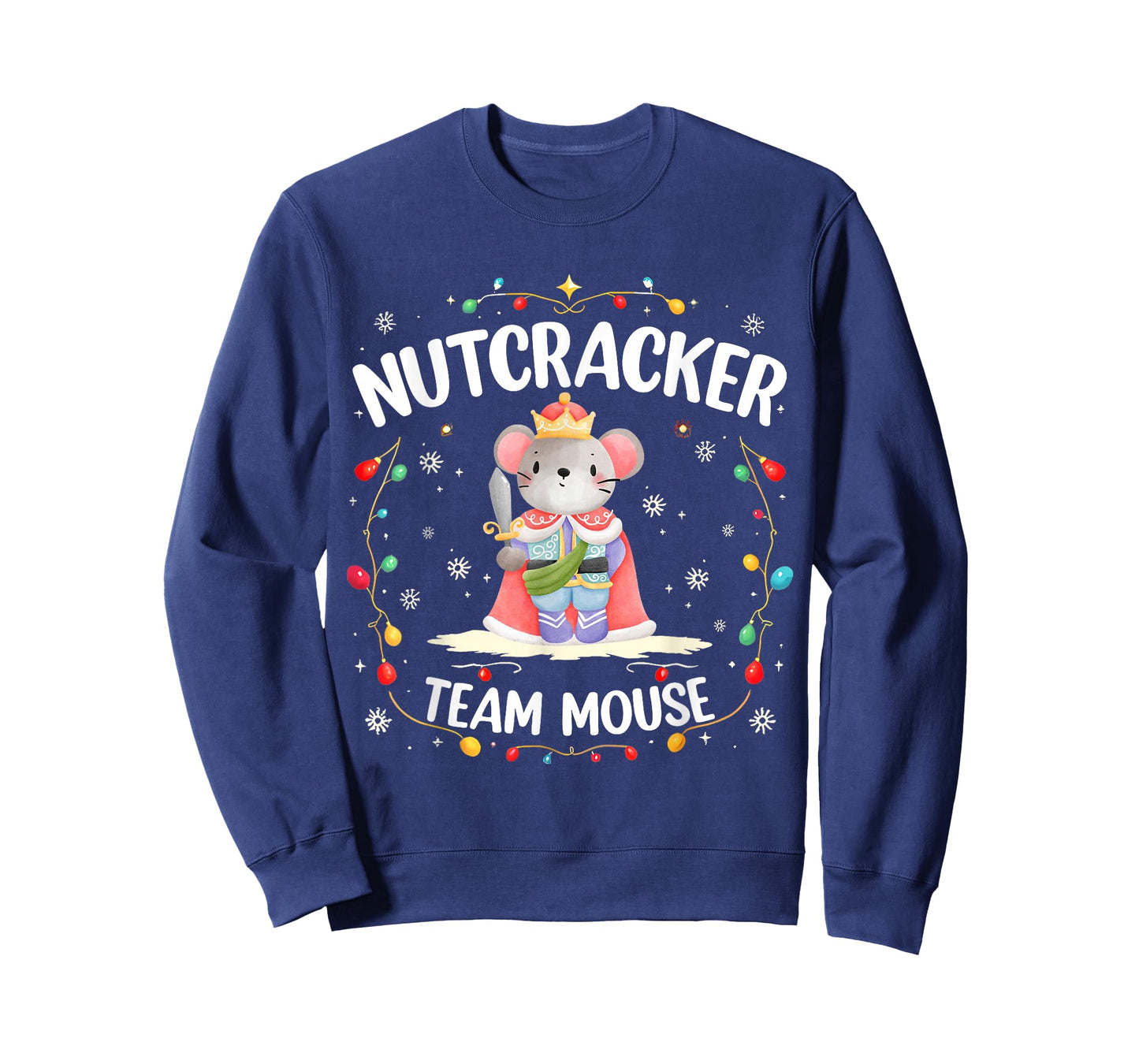 Nutcracker Team Mouse Christmas Dance Ballet Merry Christmas T-Shirt