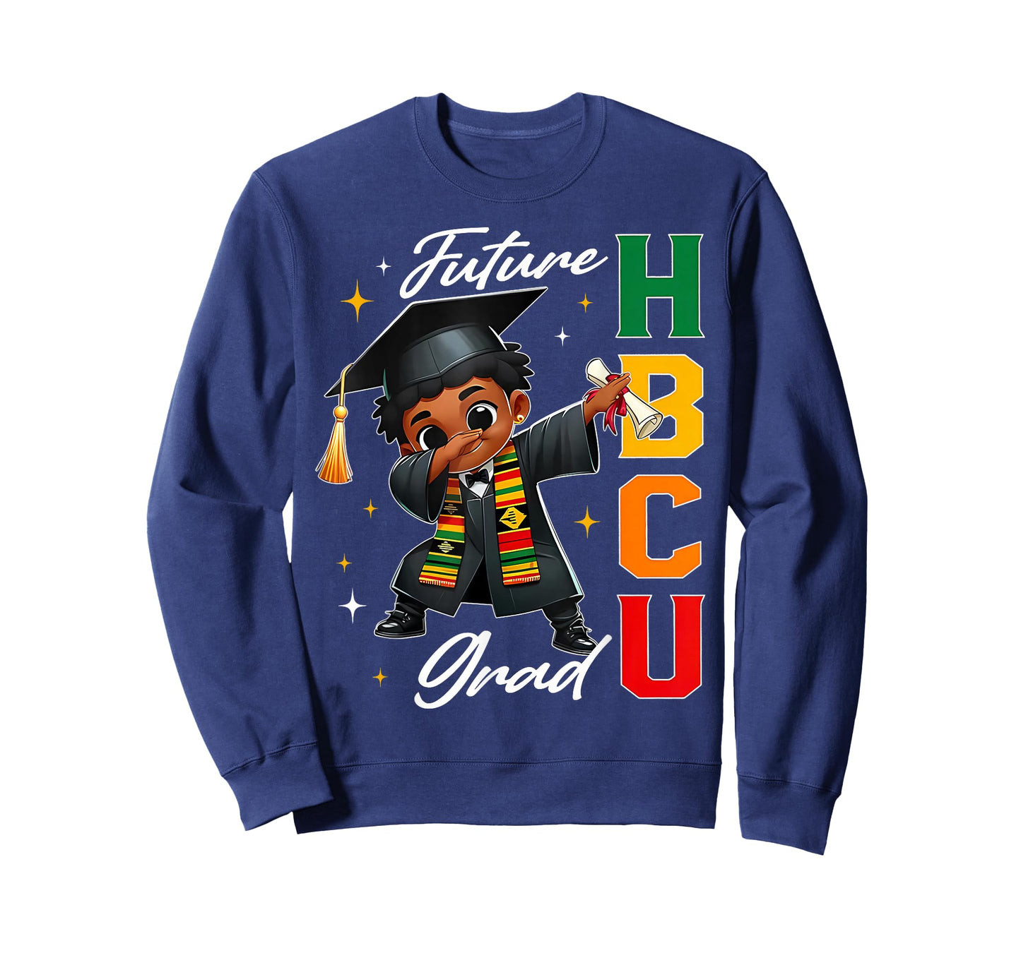 Future HBCU Grad Dabbing Boy Graduation HBCU Kids T-Shirt