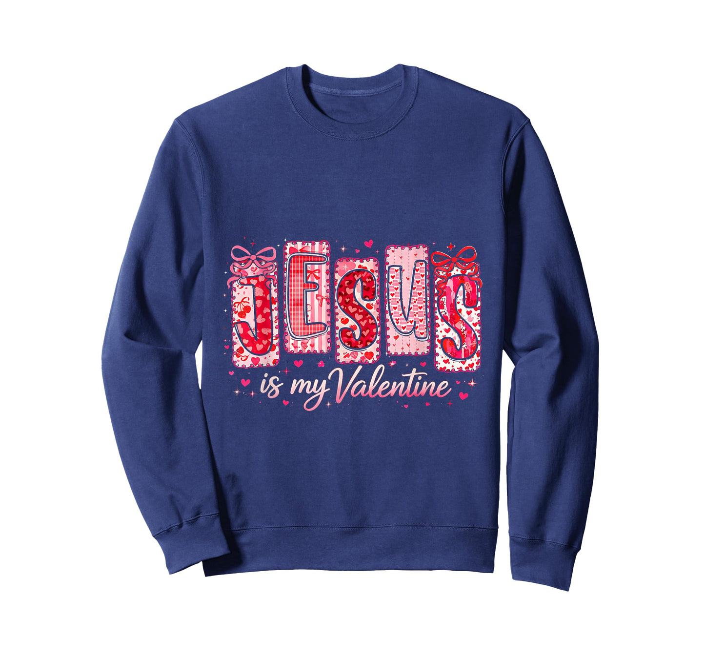 Jesus Loves Me God Religious Christian Valentine Coquette T-Shirt