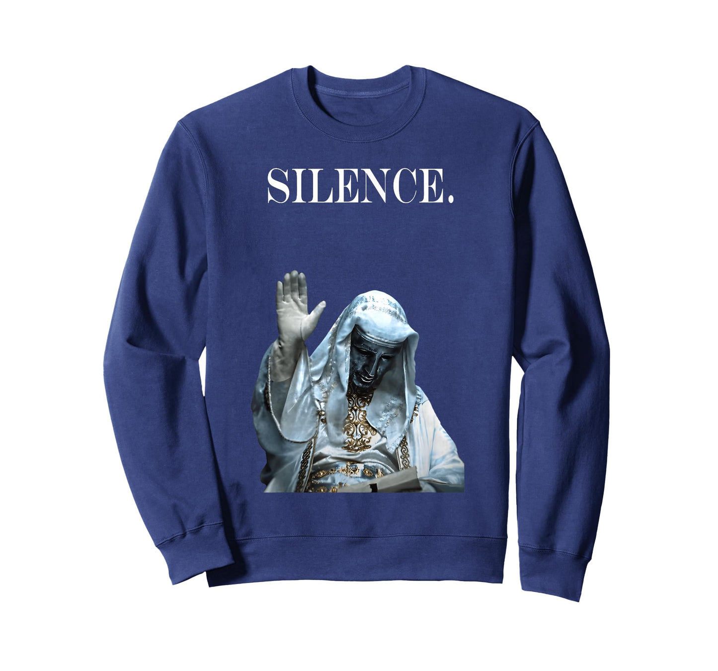Silence Meme Sliver Mask King Baldwin IV Warrior Design T-Shirt