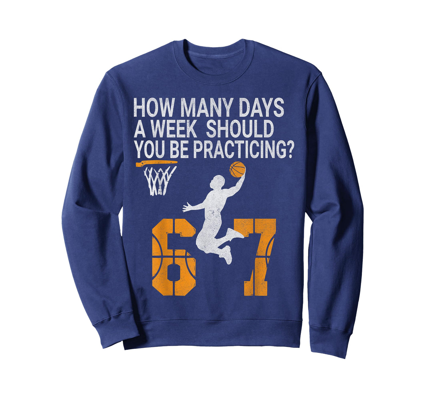 How Many Days Funny 67 Meme Basketball Practicing Humor T-Shirt