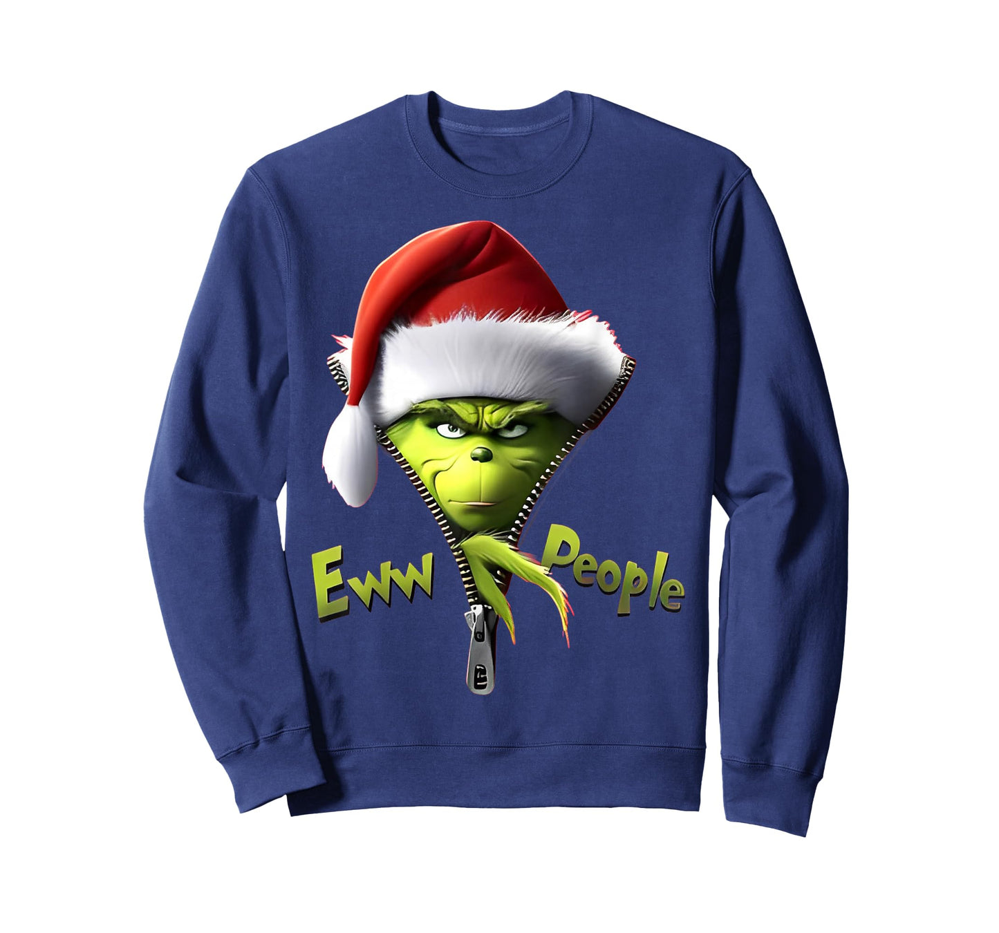 Eww, People Santa Hat Funny Christmas Mens Womens Kids T-Shirt