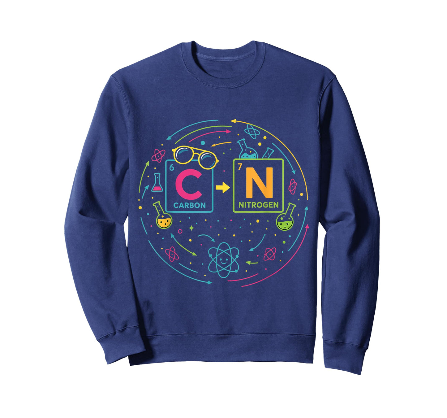 Funny 6 7 Science Chemistry Teacher Periodic Table Meme T-Shirt