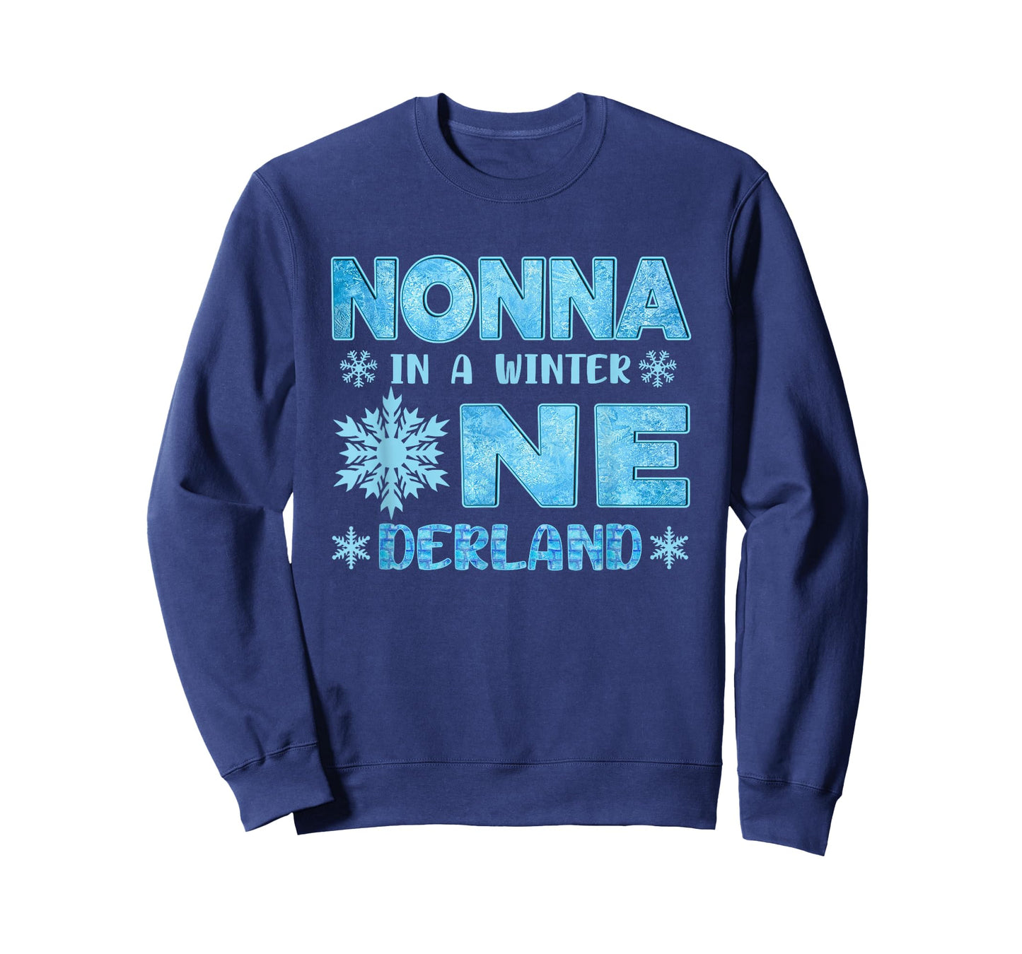Nonna in A Winter Onederland Bday Girl Sweet Snowflake T-Shirt