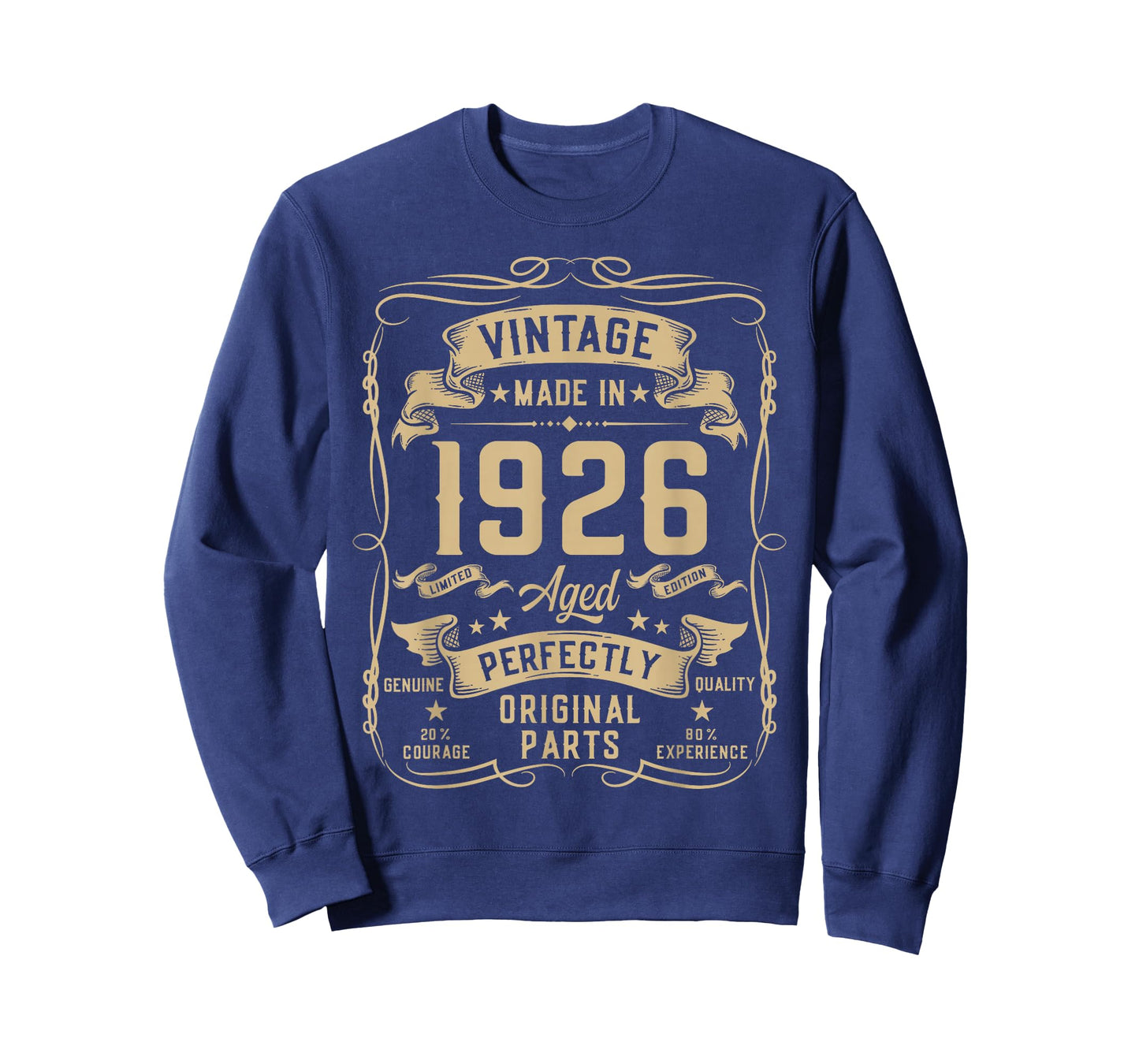 Vintage 1926 100yr 100th Birthday Gifts for Men 100 Year Old T-Shirt