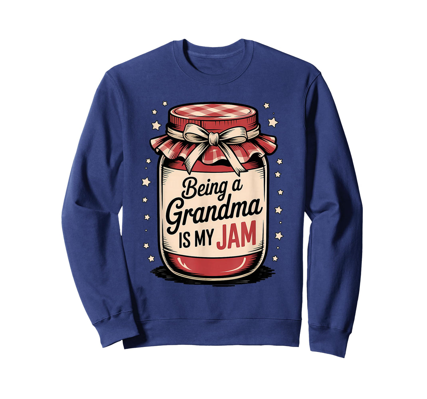 Family Being a Grandma is My Jam Funny Grandparent T-Shirt