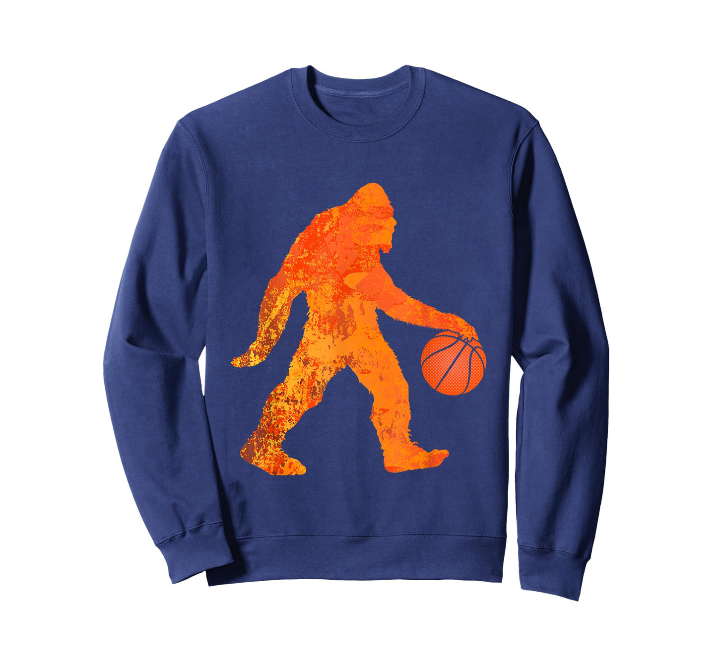 Funny Bigfoot Basketball Shirt for Boys Girls Youth Kids Men T-Shirt