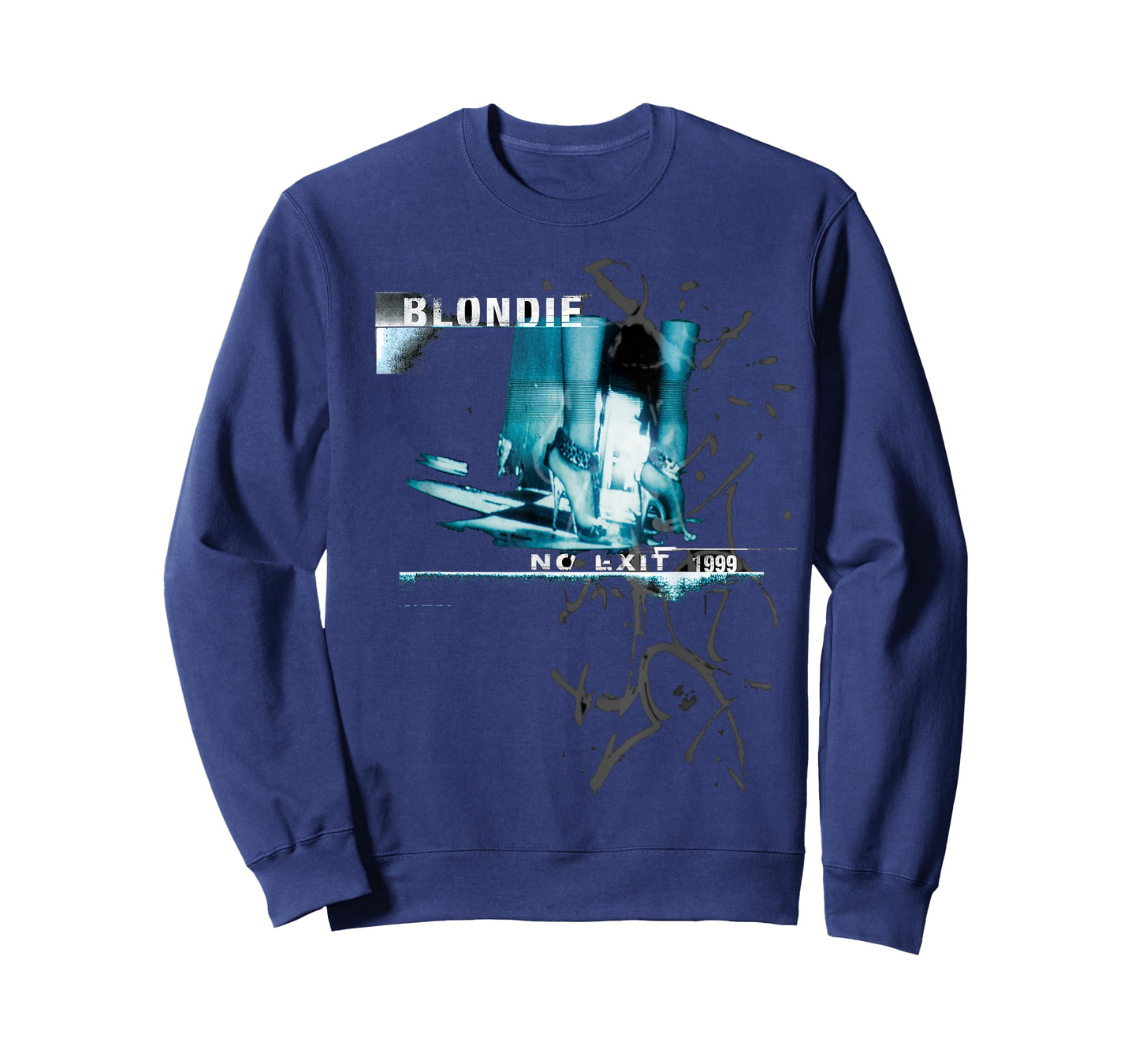 Blondie - No Exit Abstract Collage Art T-Shirt