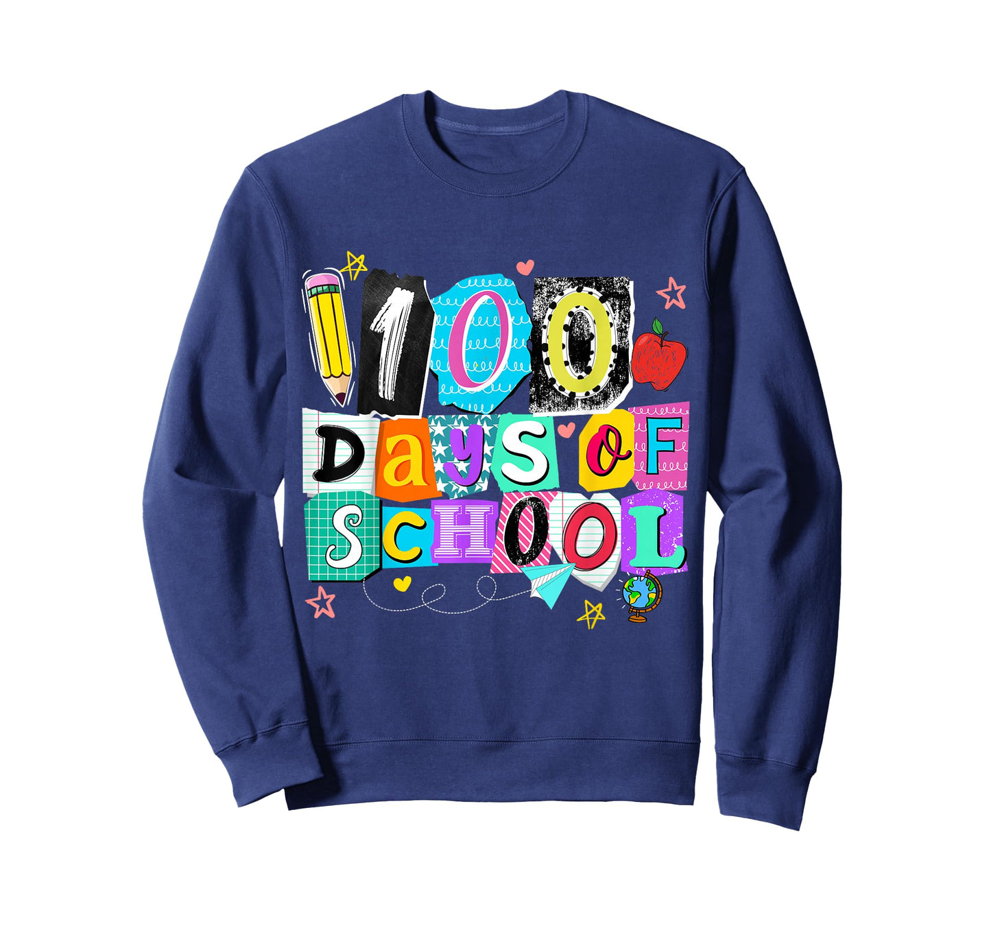 100th Day of School Teachers Kids Child Happy 100 Days T-Shirt