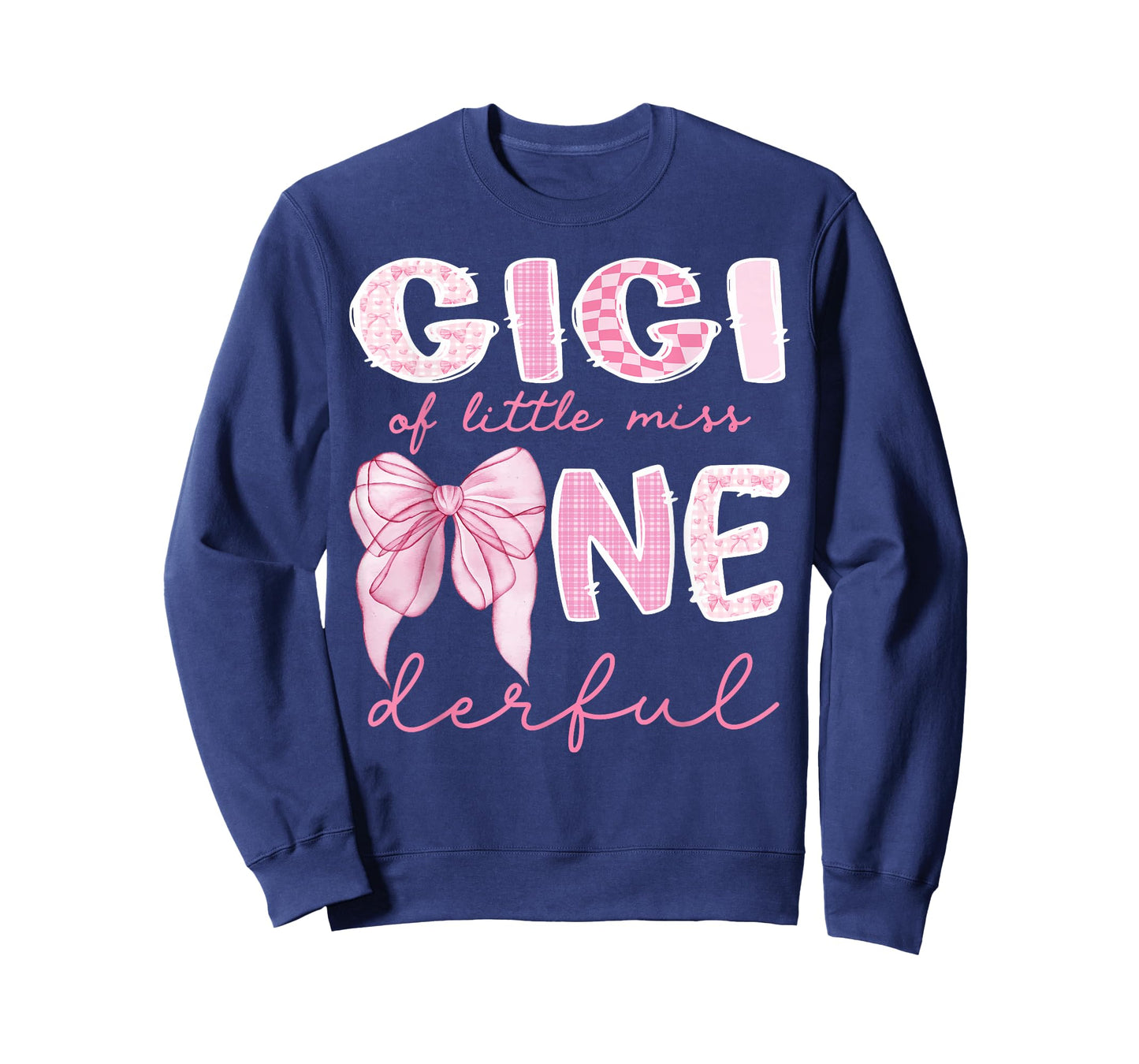Gigi of Little Miss Onederful First Birthday Girl Bow T-Shirt