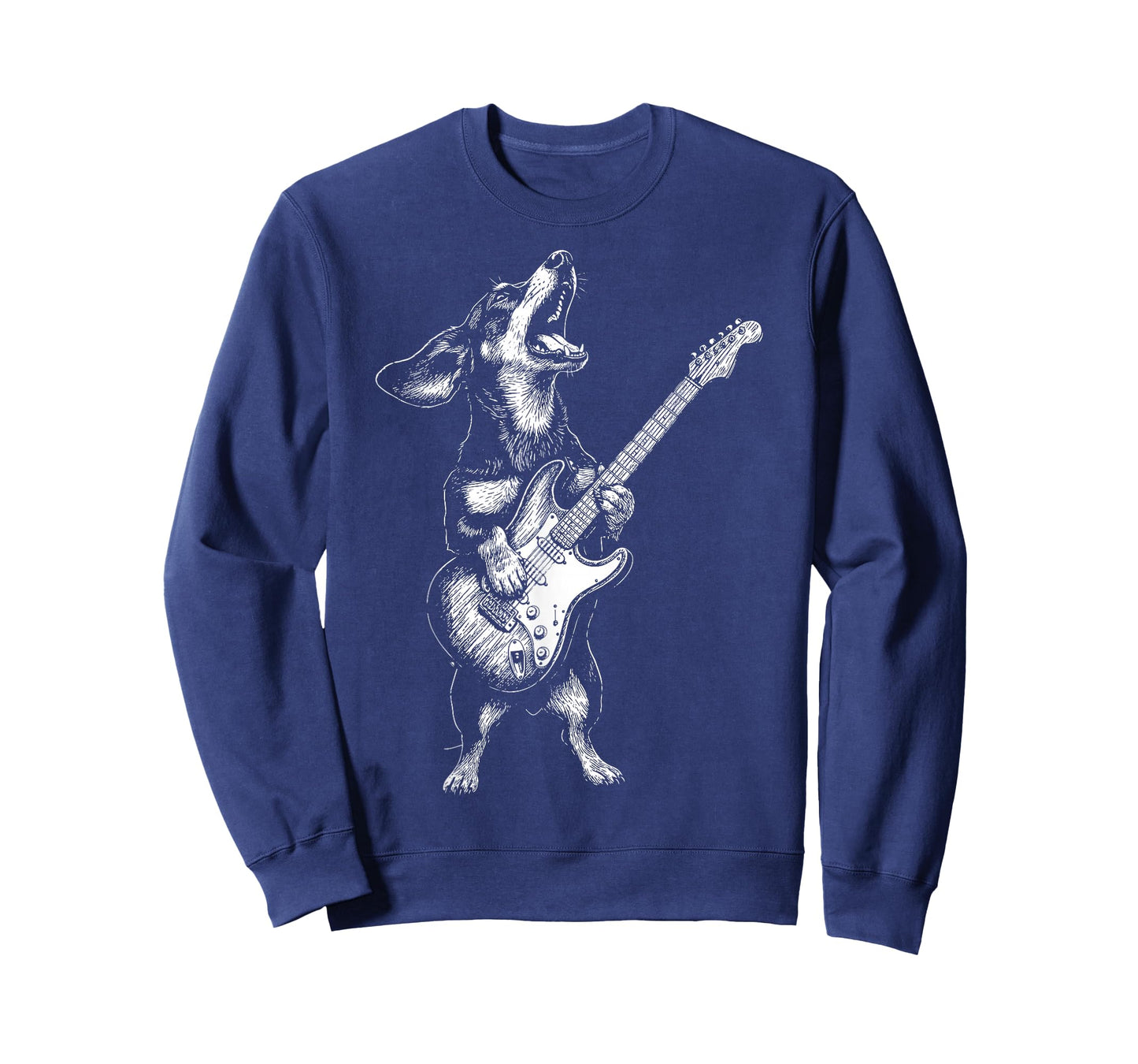 Dachshund Playing Guitar Weiner Dog T-Shirt