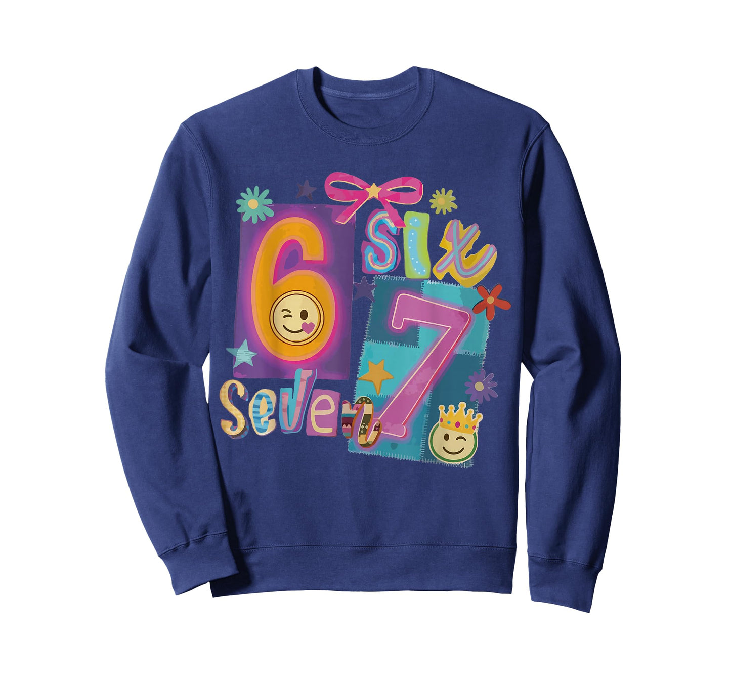 Six Seven Meme Number 67 Player Or 67th Birthday Girl Woman T-Shirt