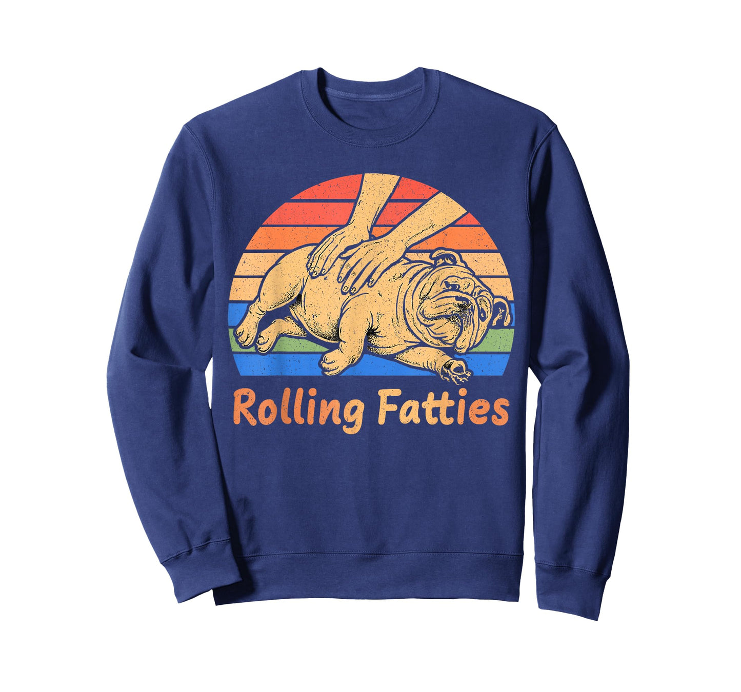 Rolling Fatties English Bulldog Lover Puppy Owner Bulldog T-Shirt