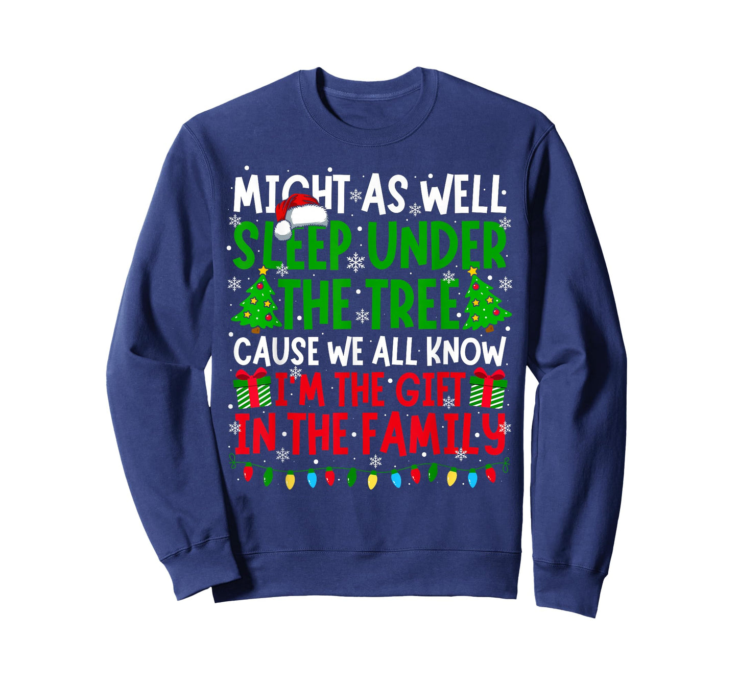 Funny Christmas Saying Retro Xmas Sarcastic Men Women Kids T-Shirt