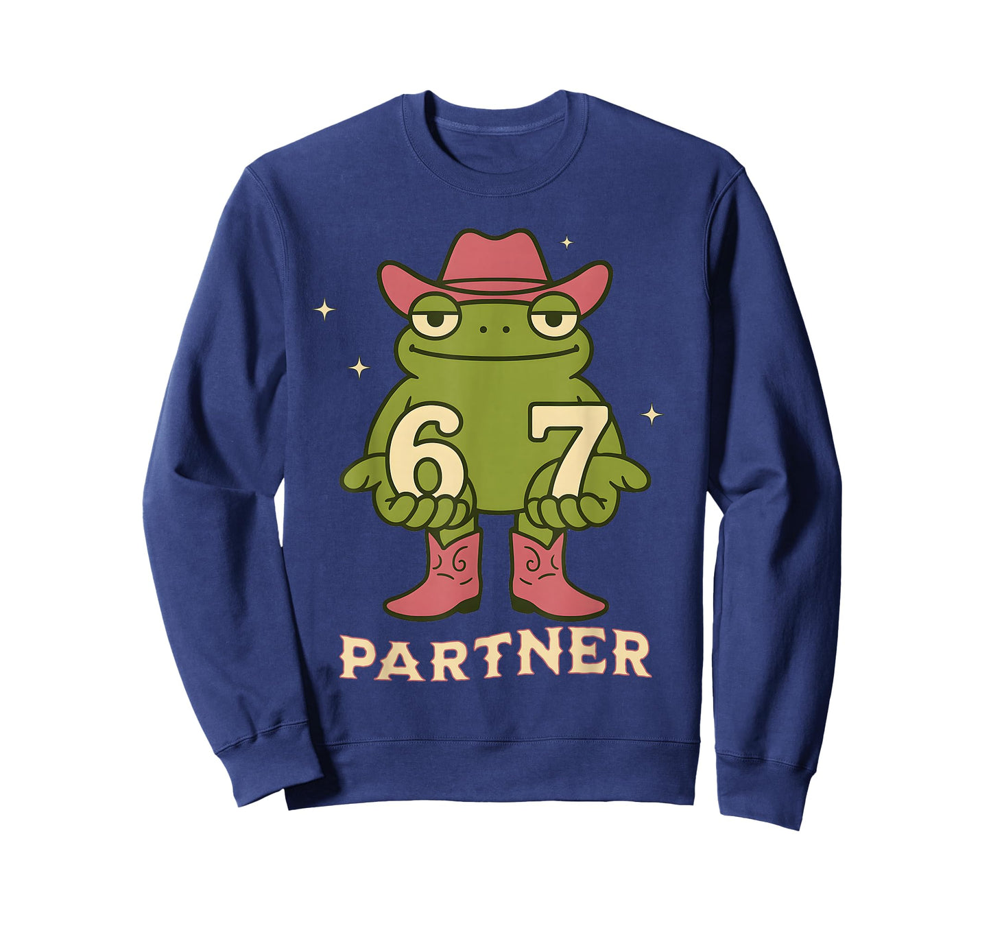 67 Cowboy Frog Funny 6-7 Meme for Girls Kids Women Six Seven T-Shirt