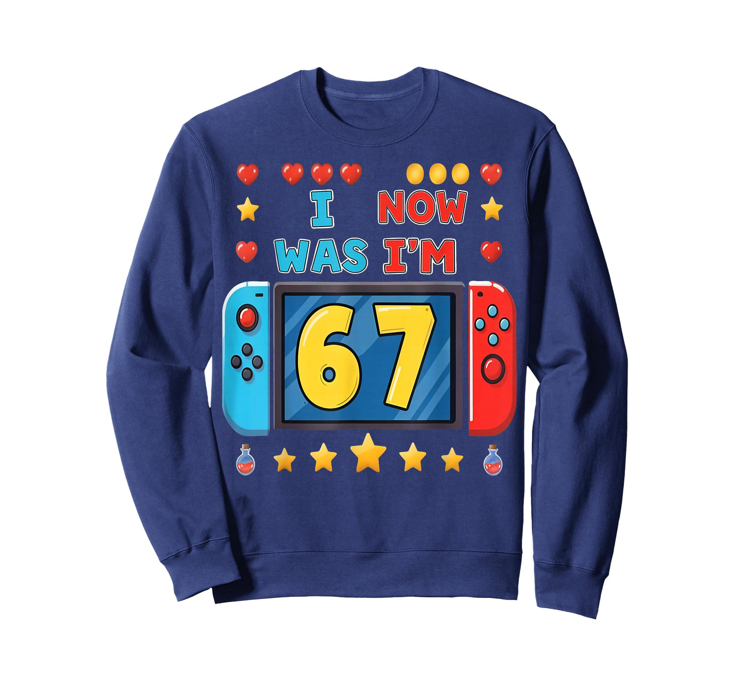 I was 6 Now I'm 7 Birthday Gamer Boy Gift for Boys Kids T-Shirt