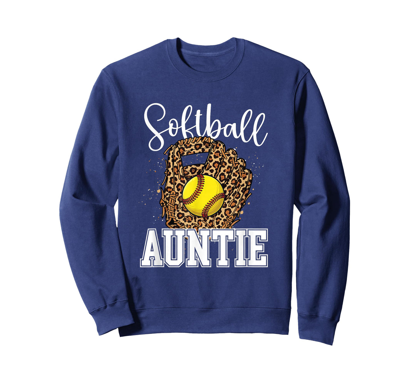 Softball Auntie - Softball Lover Softball Aunt Softballer T-Shirt