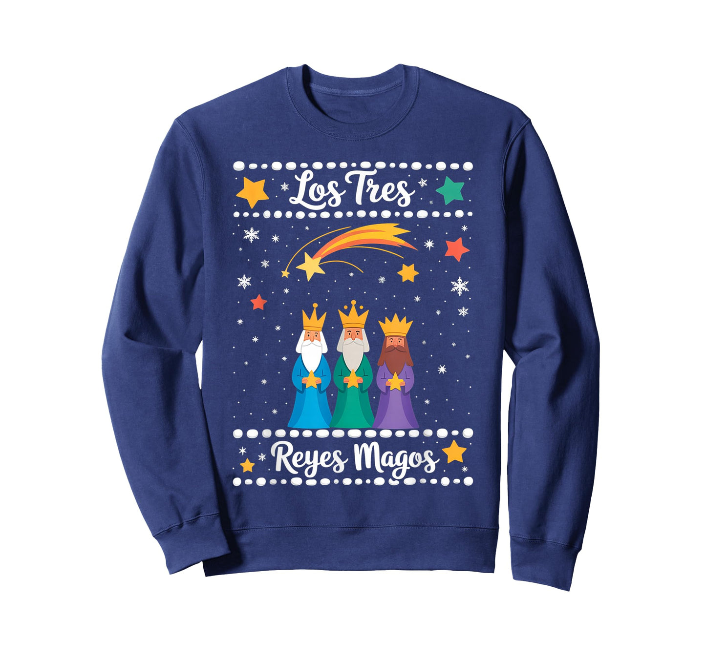 Los Tres Reyes Magos Navidad Latina Tres Reyes T-Shirt