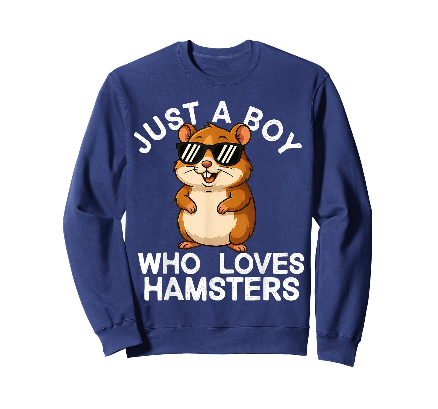 Just A Boy Who Loves Hamsters Sunglasses Boys Hamster Lover T-Shirt