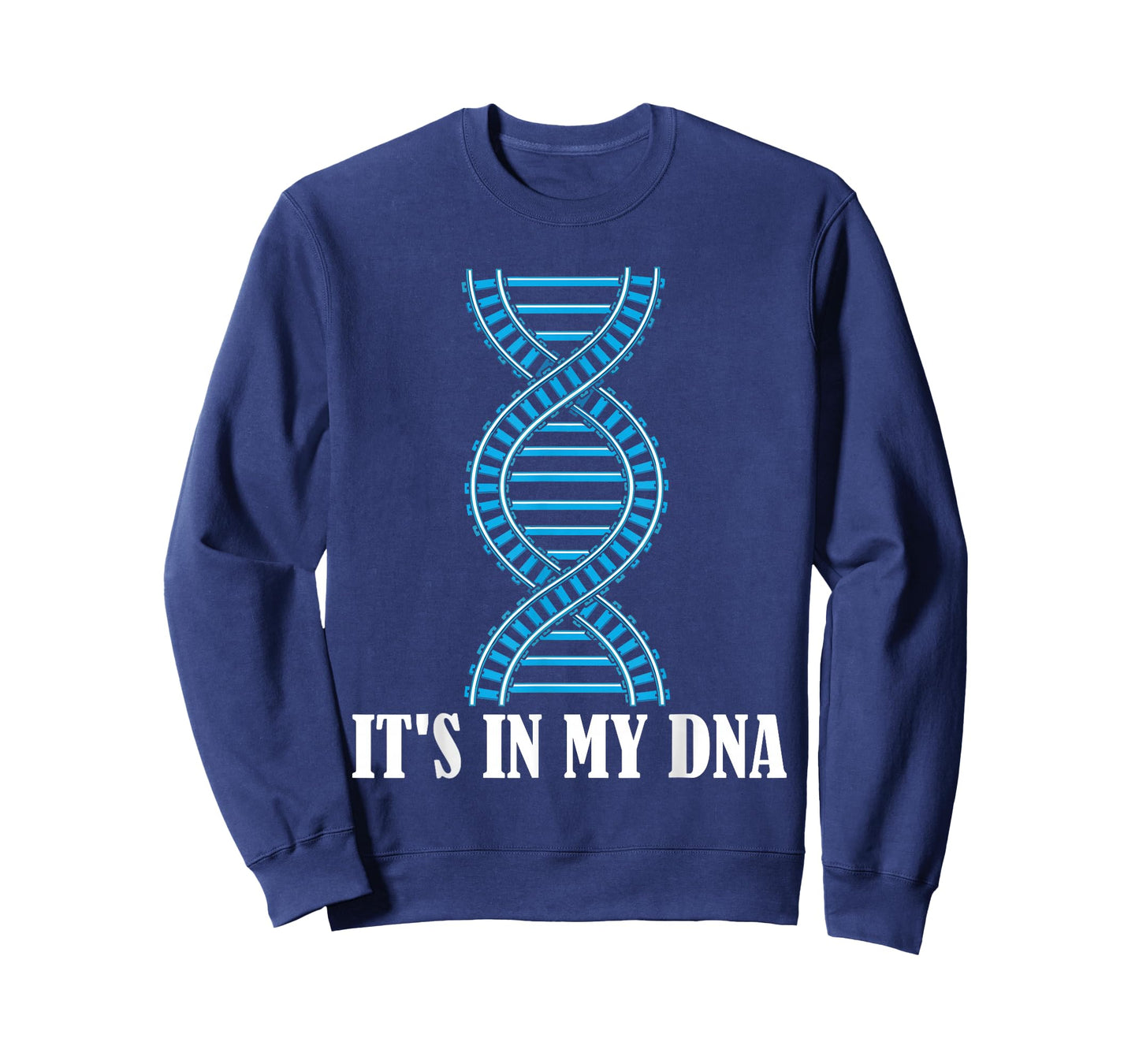 Its in My DNA Train Track Railfan Railroad Lover T-Shirt