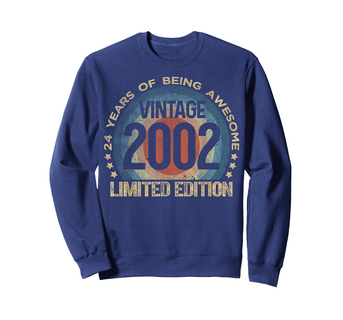 24 Year Old Gifts Vintage 2002 Limited Edition 24th Birthday T-Shirt
