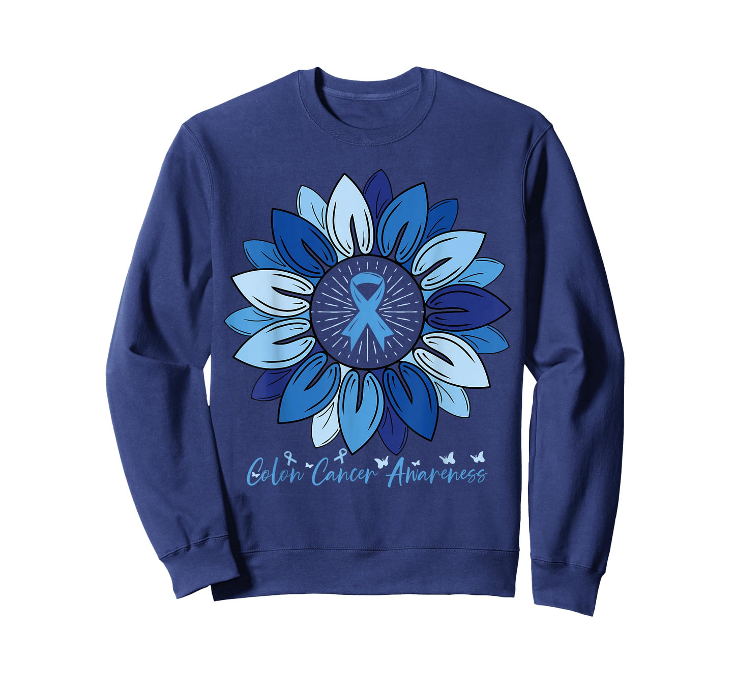 Sunflower Colon Cancer Awareness Month T-Shirt