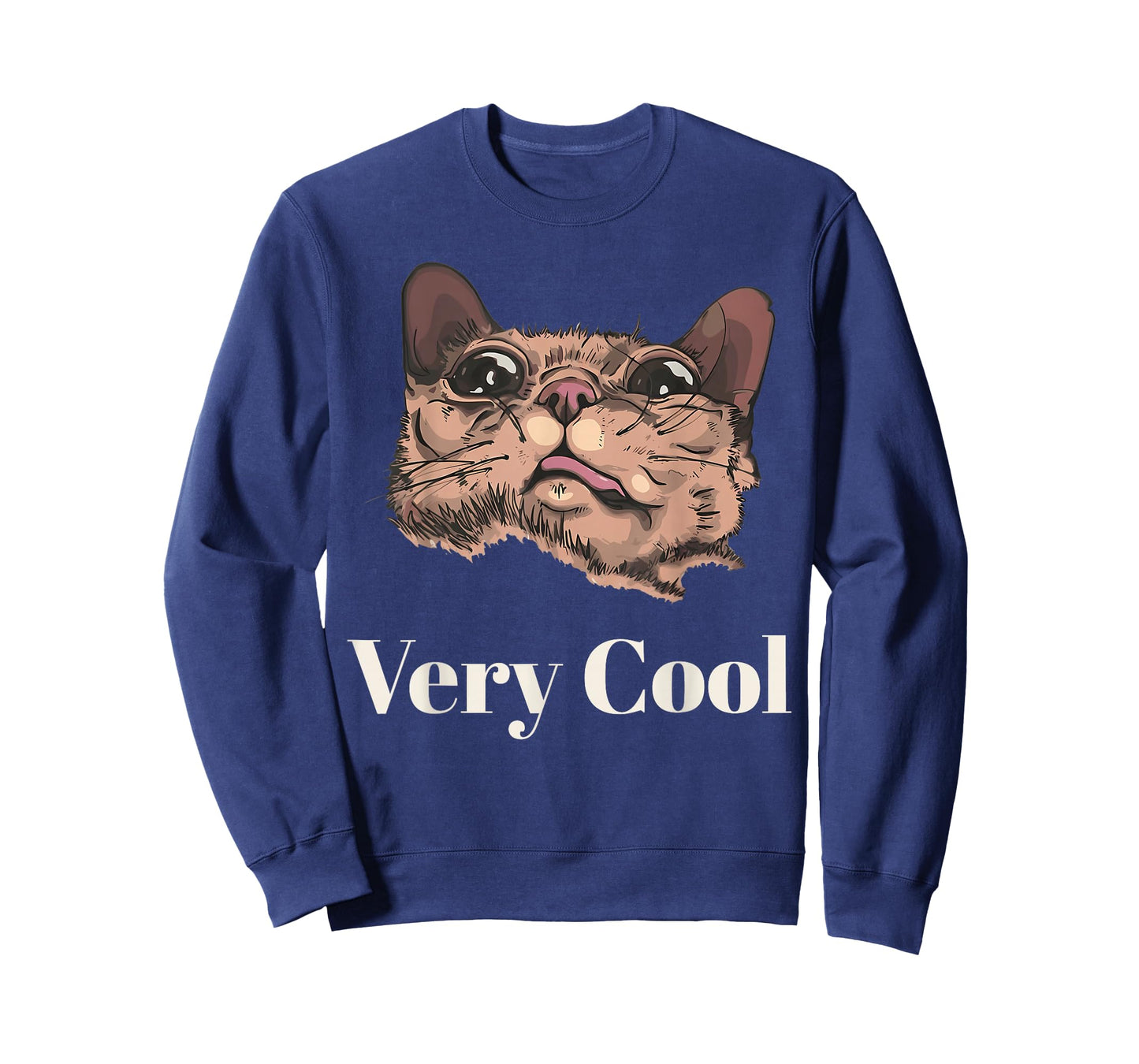 Cats Meme Graphic Silly Cat Humor Funny Cat Very Cool T-Shirt